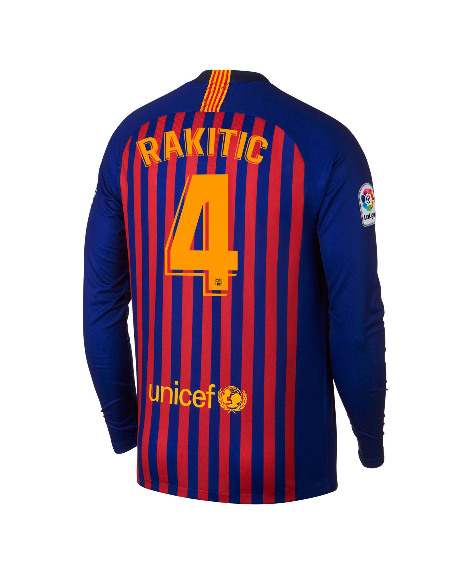 Camiseta 1ª FC Barcelona 2018/2019 Manga Larga Stadium Rakitic - Fútbol Factory