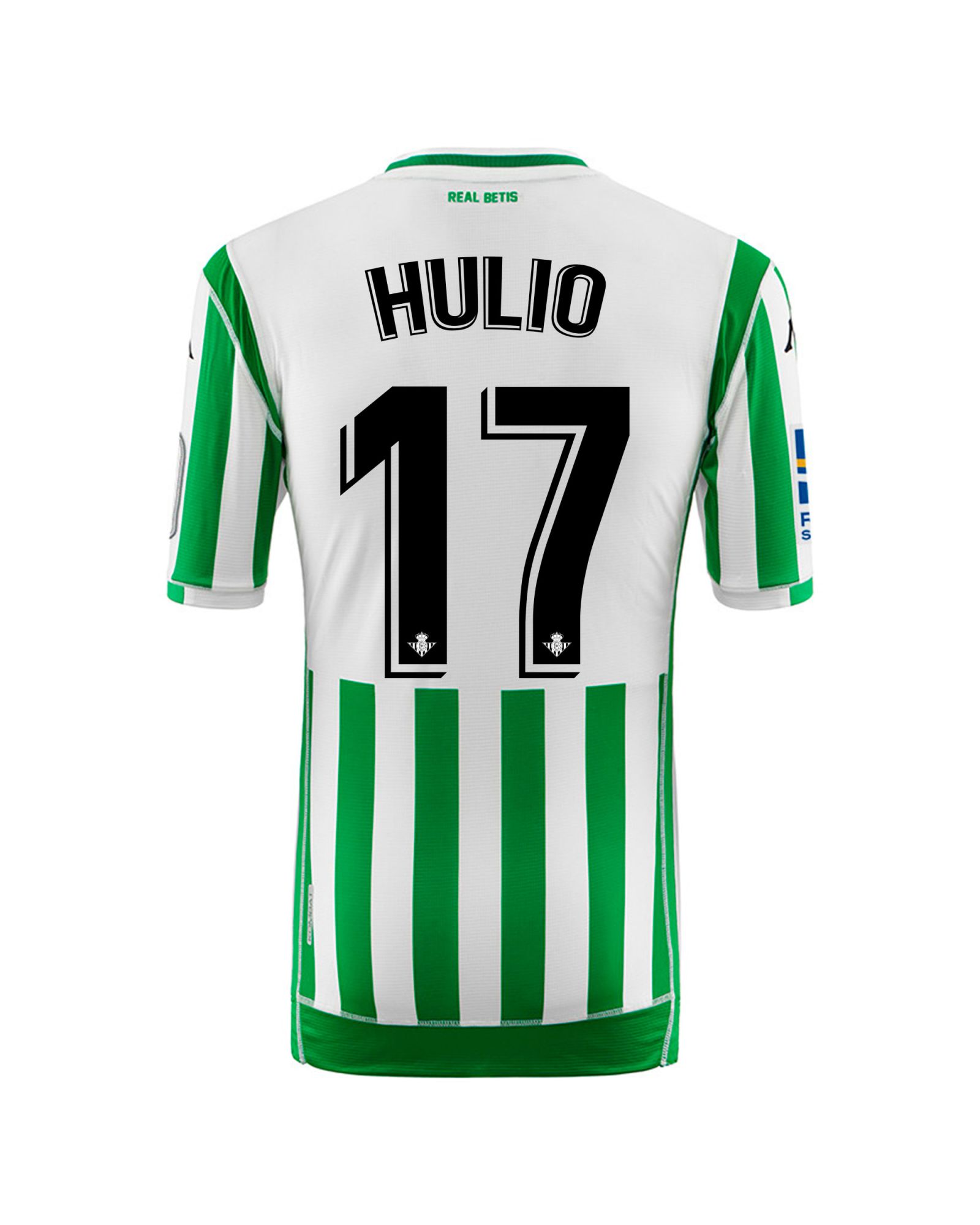 Camiseta 1ª Real Betis Balompié 2018/2019 Hulio Verde Blanco - Fútbol Factory