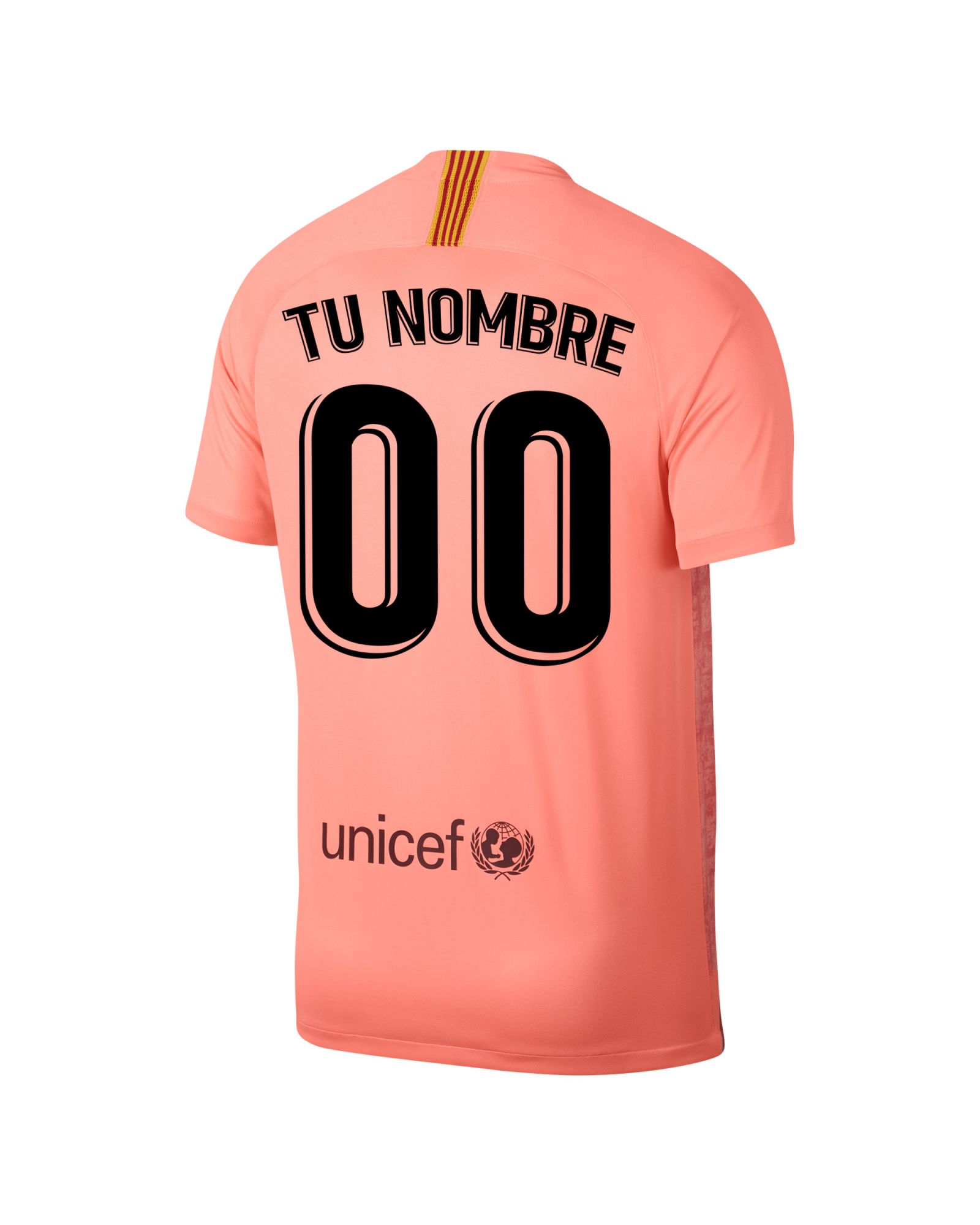 Camiseta 3ª FC Barcelona 2018/2019 Personalizado Stadium Rosa - Fútbol Factory