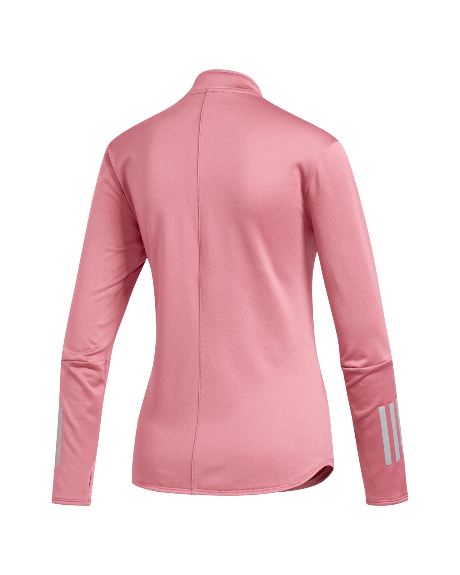 Camiseta de Running Response Climawarm 1/2 Manga Larga Mujer Granate - Fútbol Factory