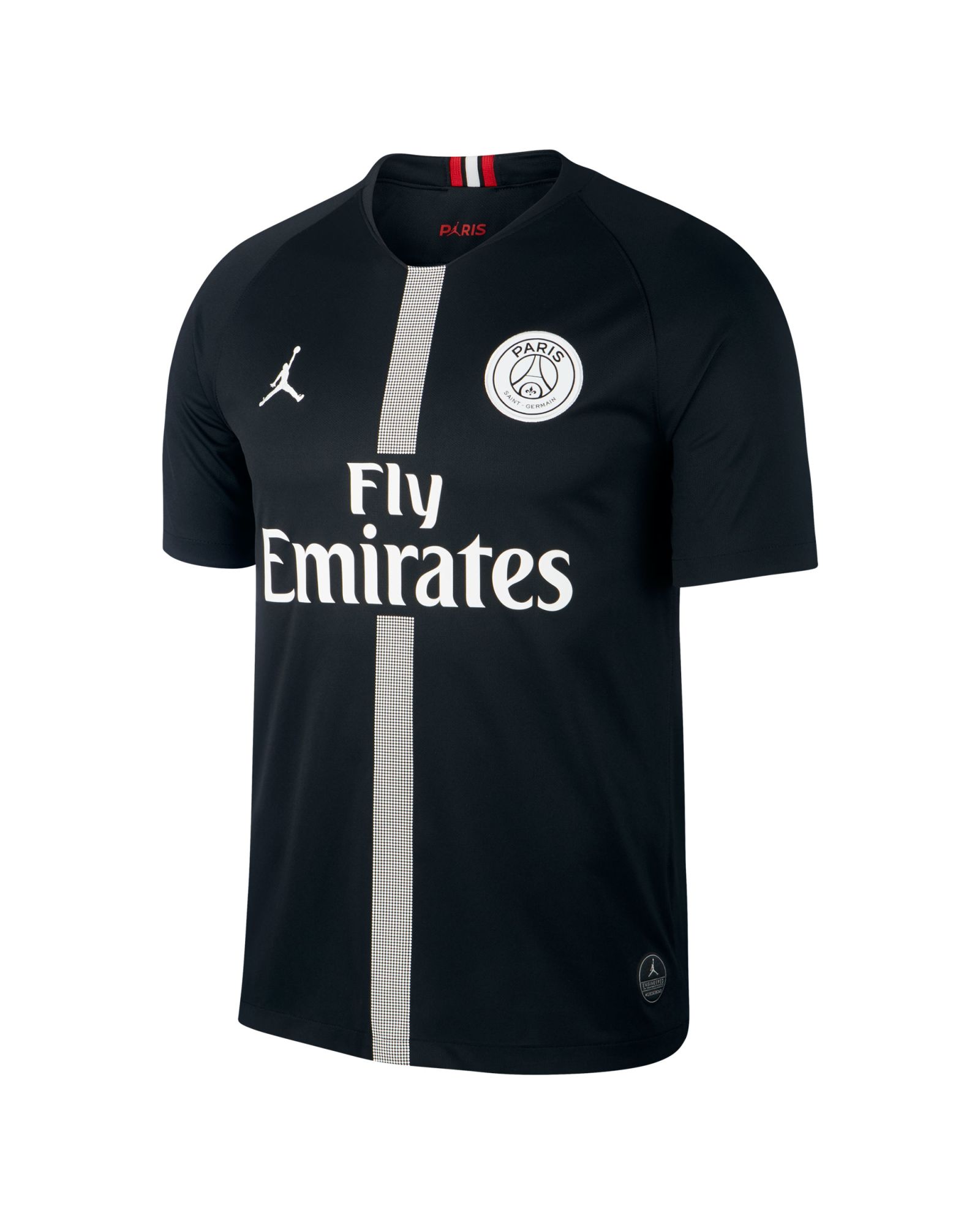 Movimiento ajo leopardo Camiseta 3ª Paris Saint-Germain 2018/2019 Jordan Brand Negro