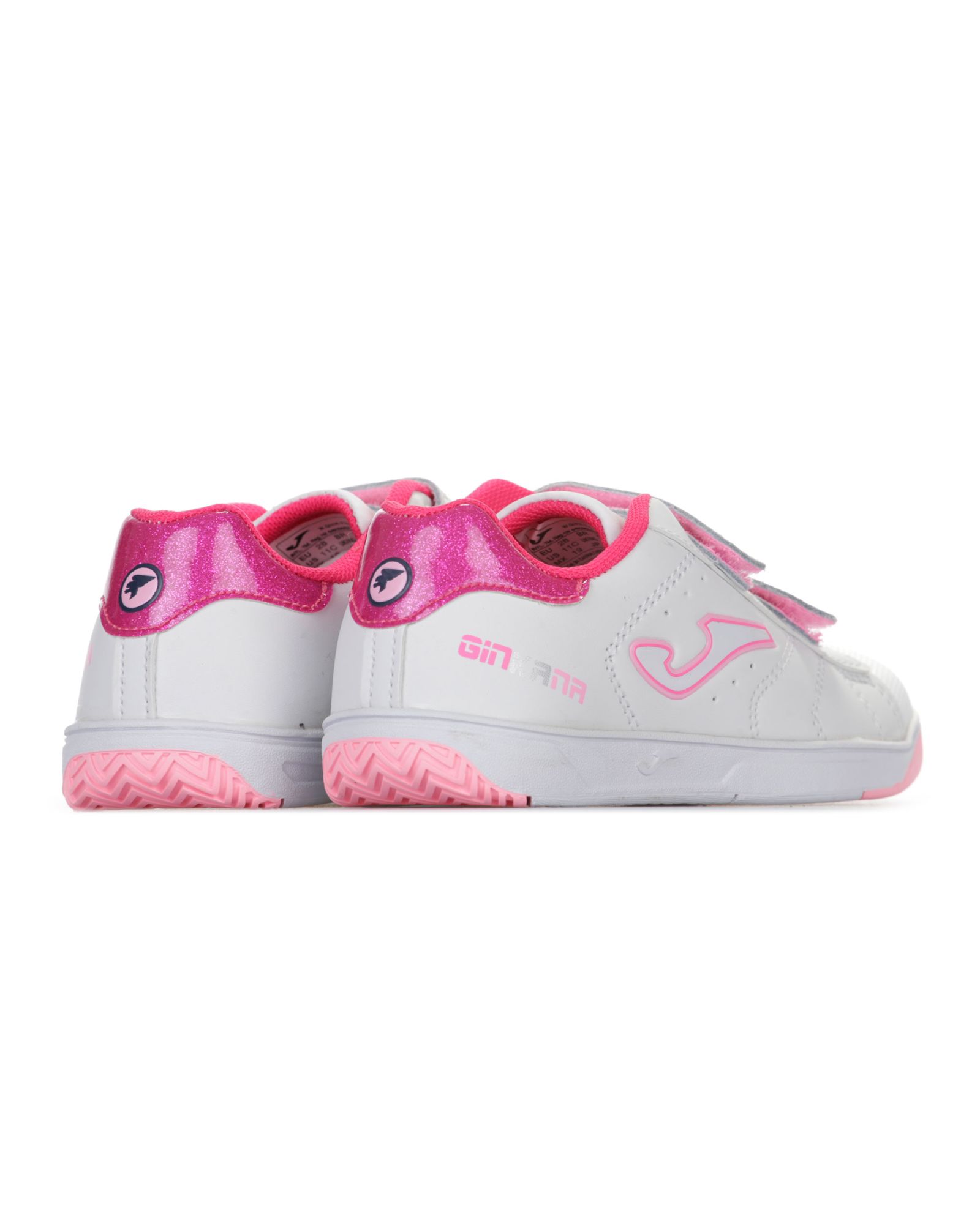 Zapatillas Ginkana Junior Blanco Rosa - Fútbol Factory