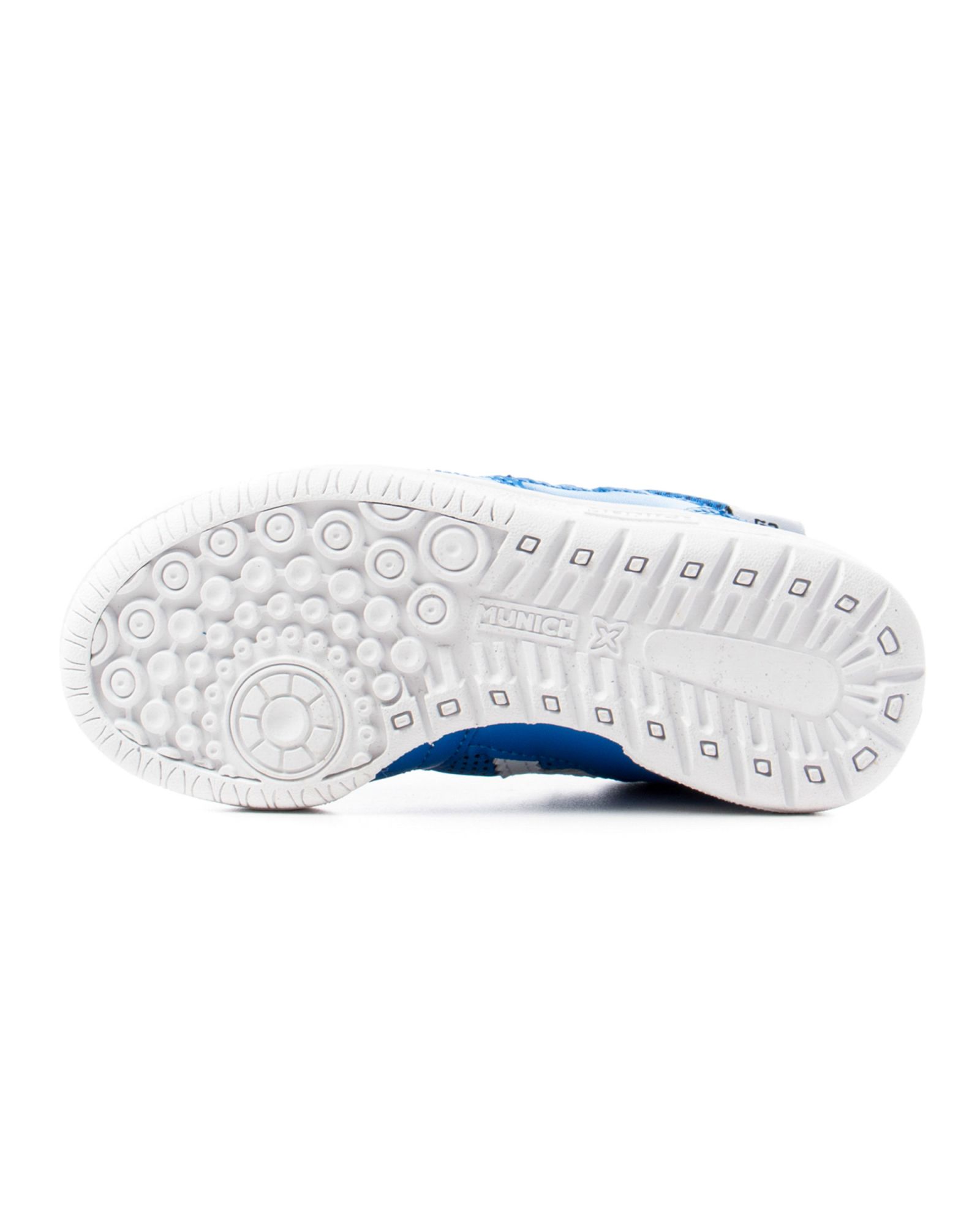 Zapatillas de Fútbol Sala G-3 IN Velcro Junior Azul Blanco - Fútbol Factory