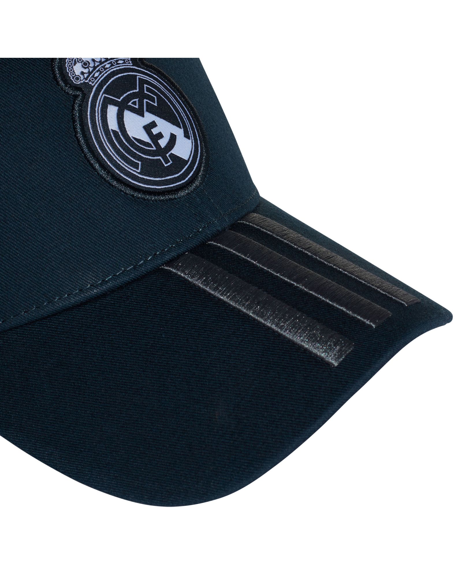 Gorra Real Madrid Tres Bandas 2018/2019 Junior Negro - Fútbol Factory