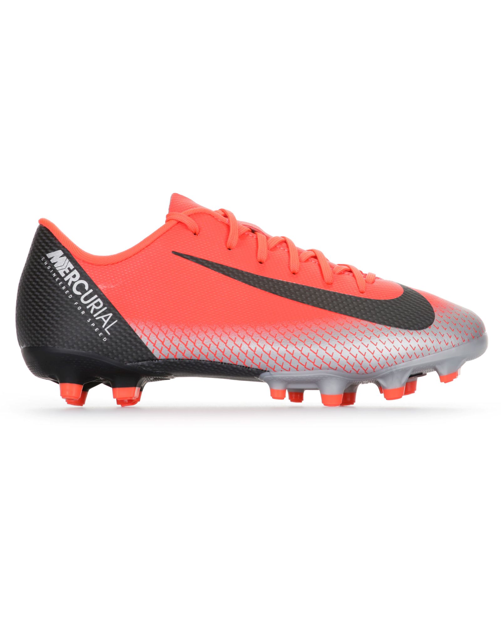 Botas de Fútbol Mercurial CR7 Vapor XII Academy MG Rojo - Fútbol Factory