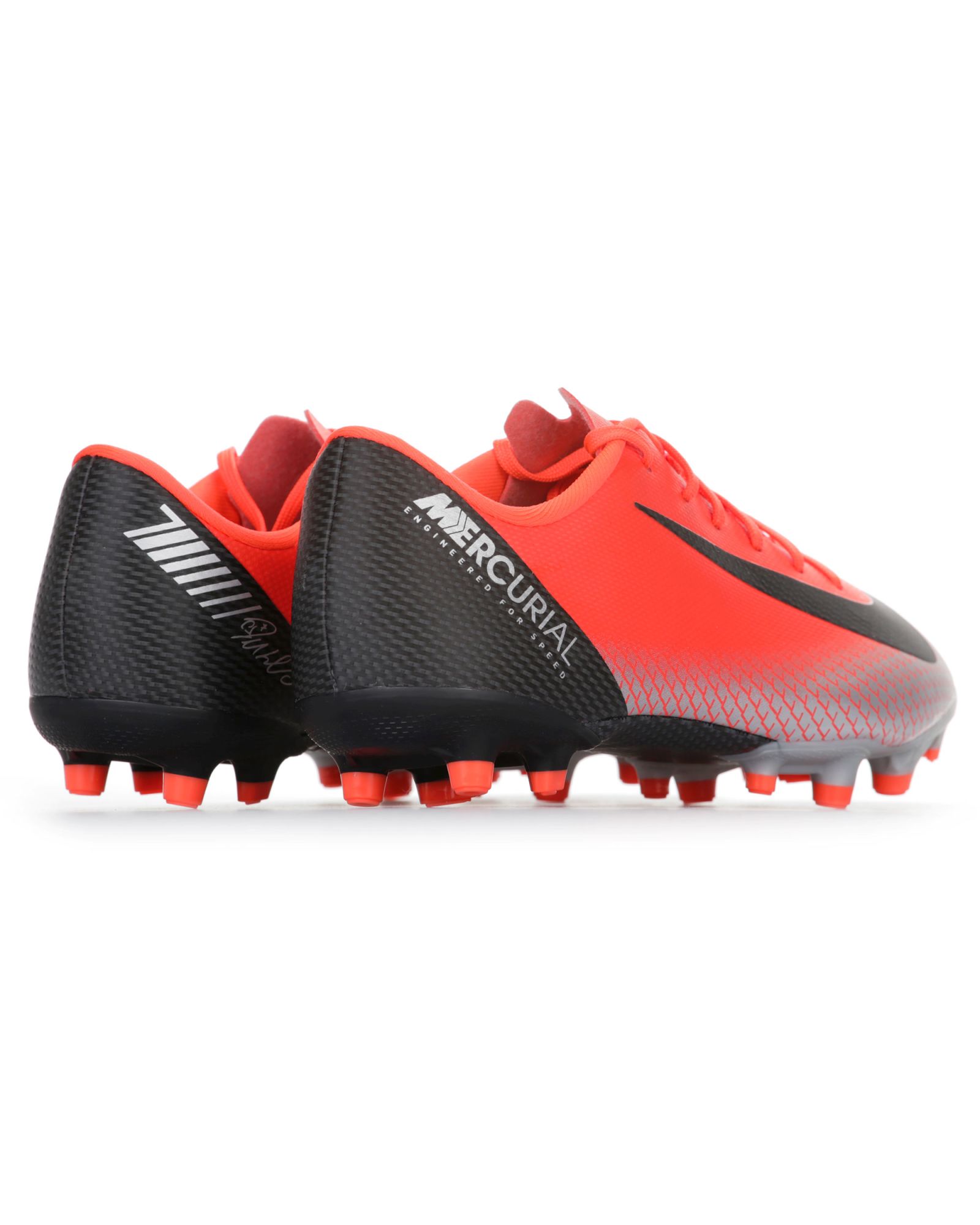 Botas de Fútbol Mercurial CR7 Vapor XII Academy MG Rojo - Fútbol Factory