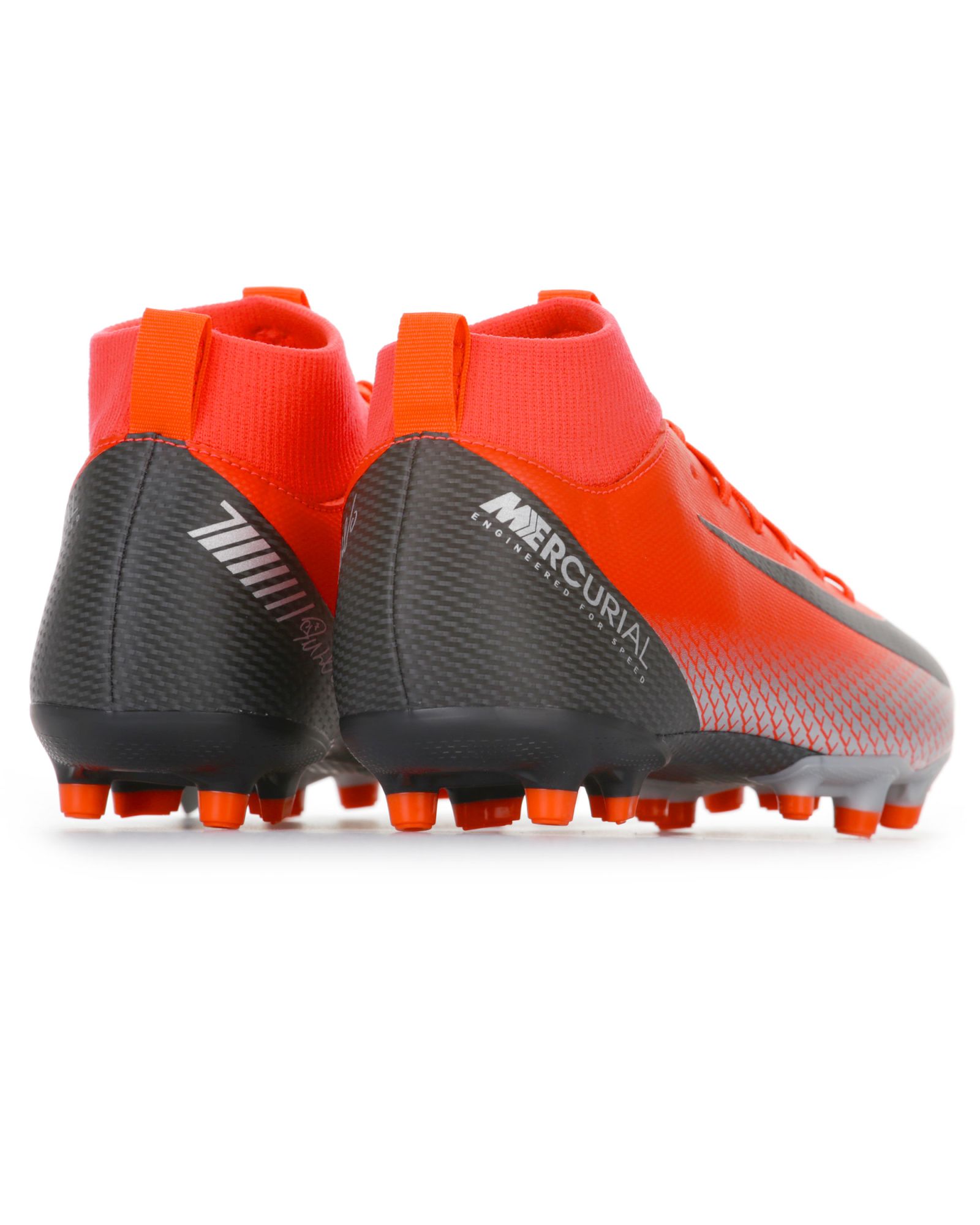 Botas de Fútbol Mercurial CR7 Superfly VI Academy MG Junior Rojo - Fútbol Factory