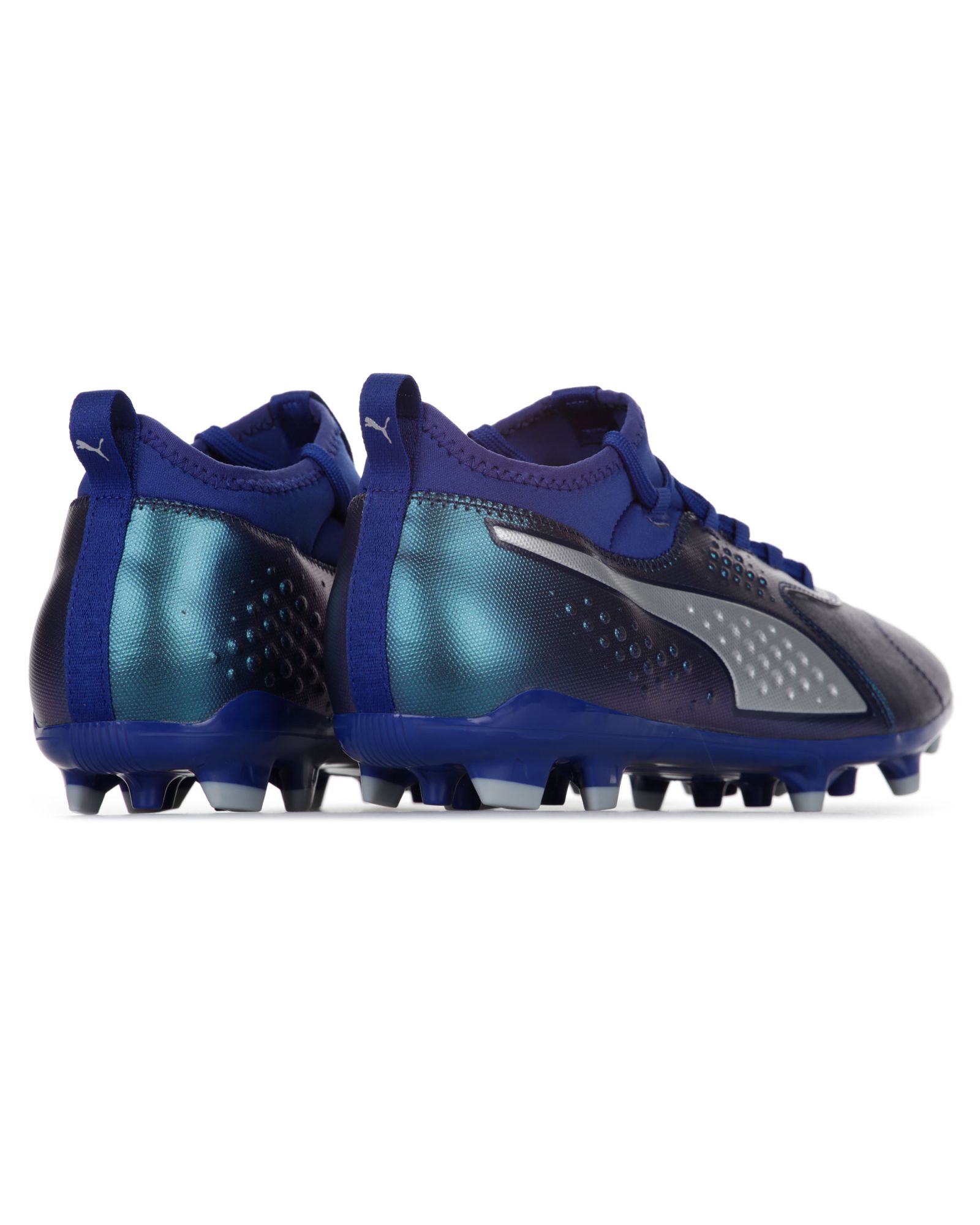 Botas de Fútbol ONE 3 Leather AG Azul Marino - Fútbol Factory