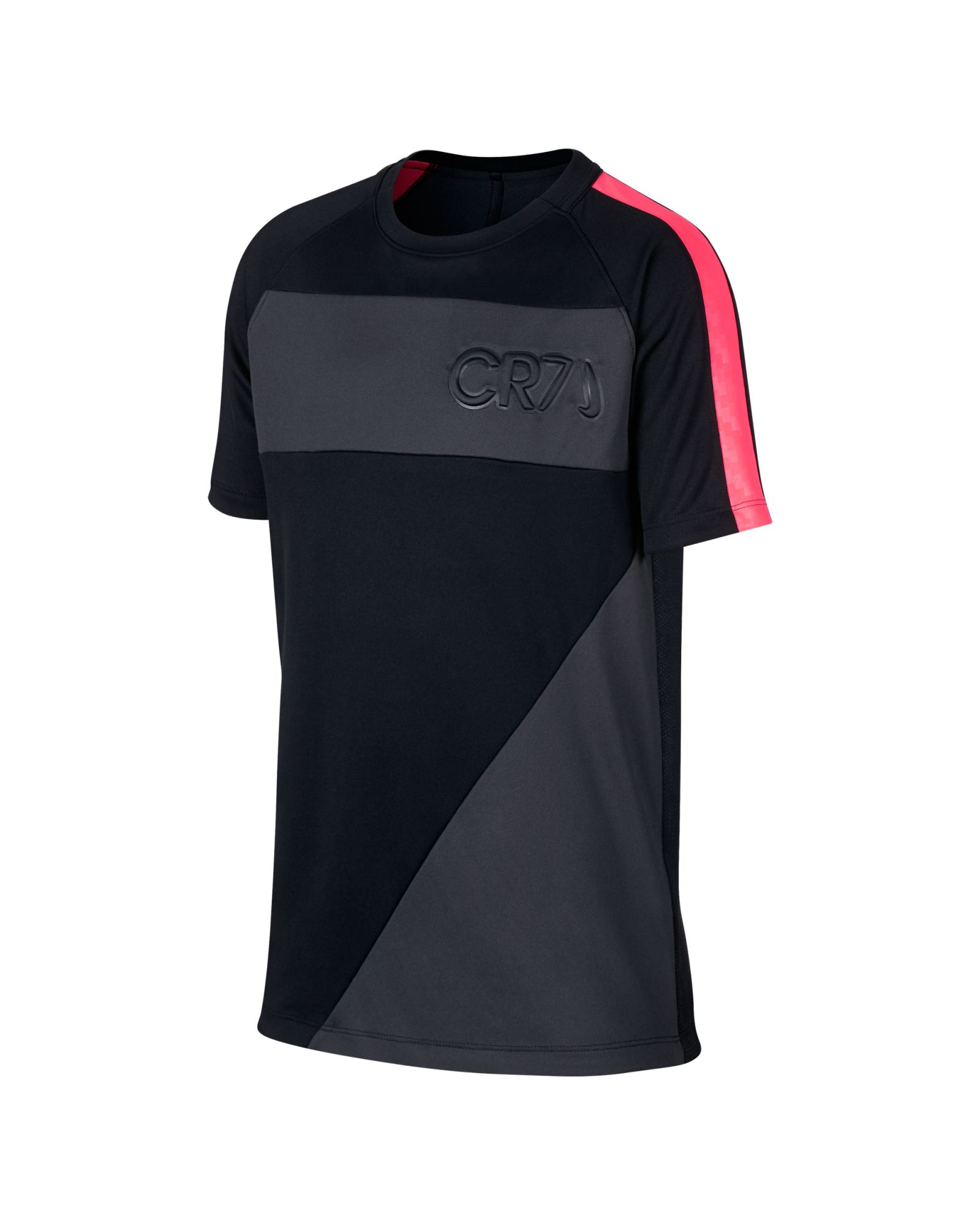 Camiseta de Training CR7 Built On Dreams Negro Coral - Fútbol Factory