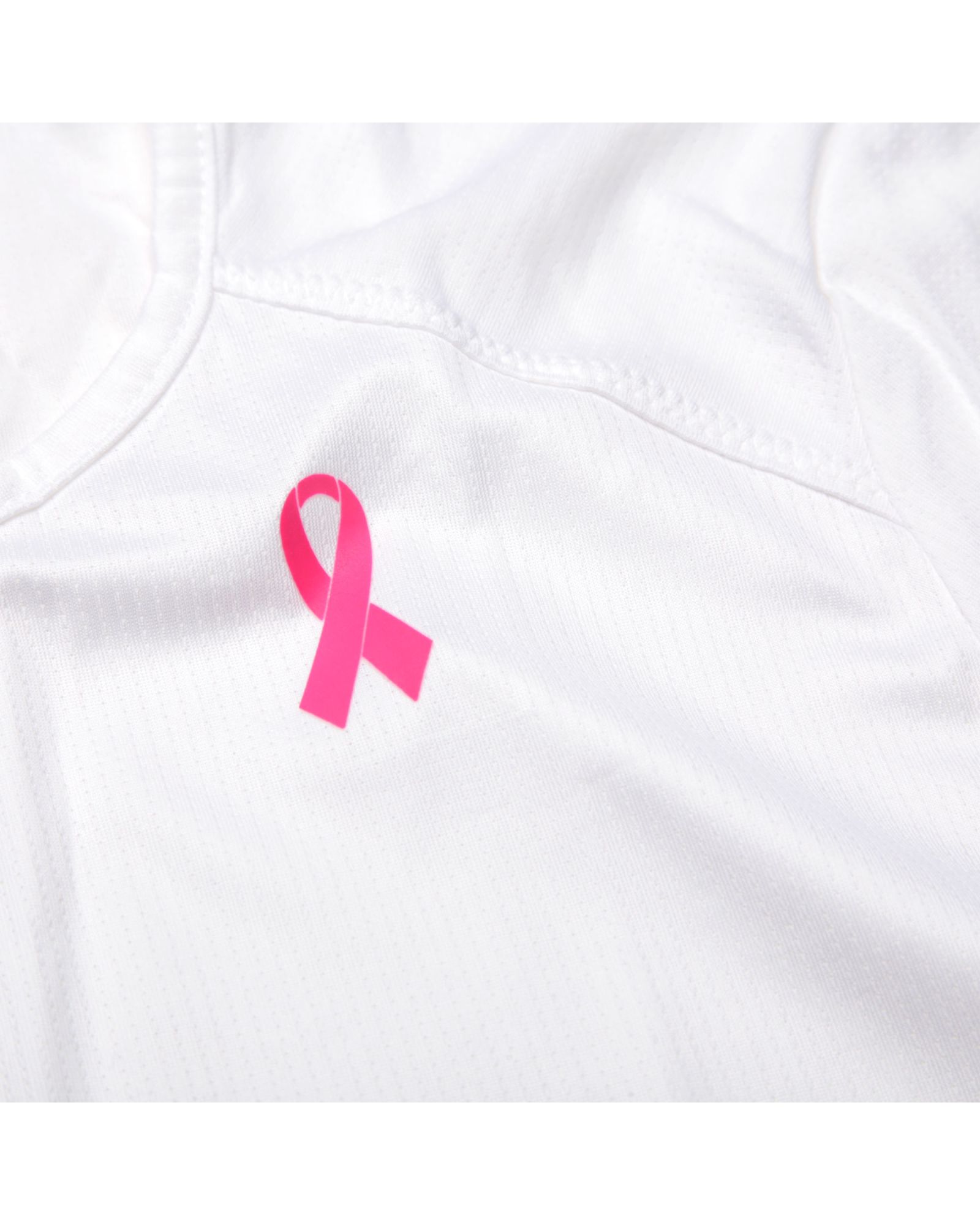 Camiseta de Running Response AKTIV Mujer Blanco Rosa - Fútbol Factory