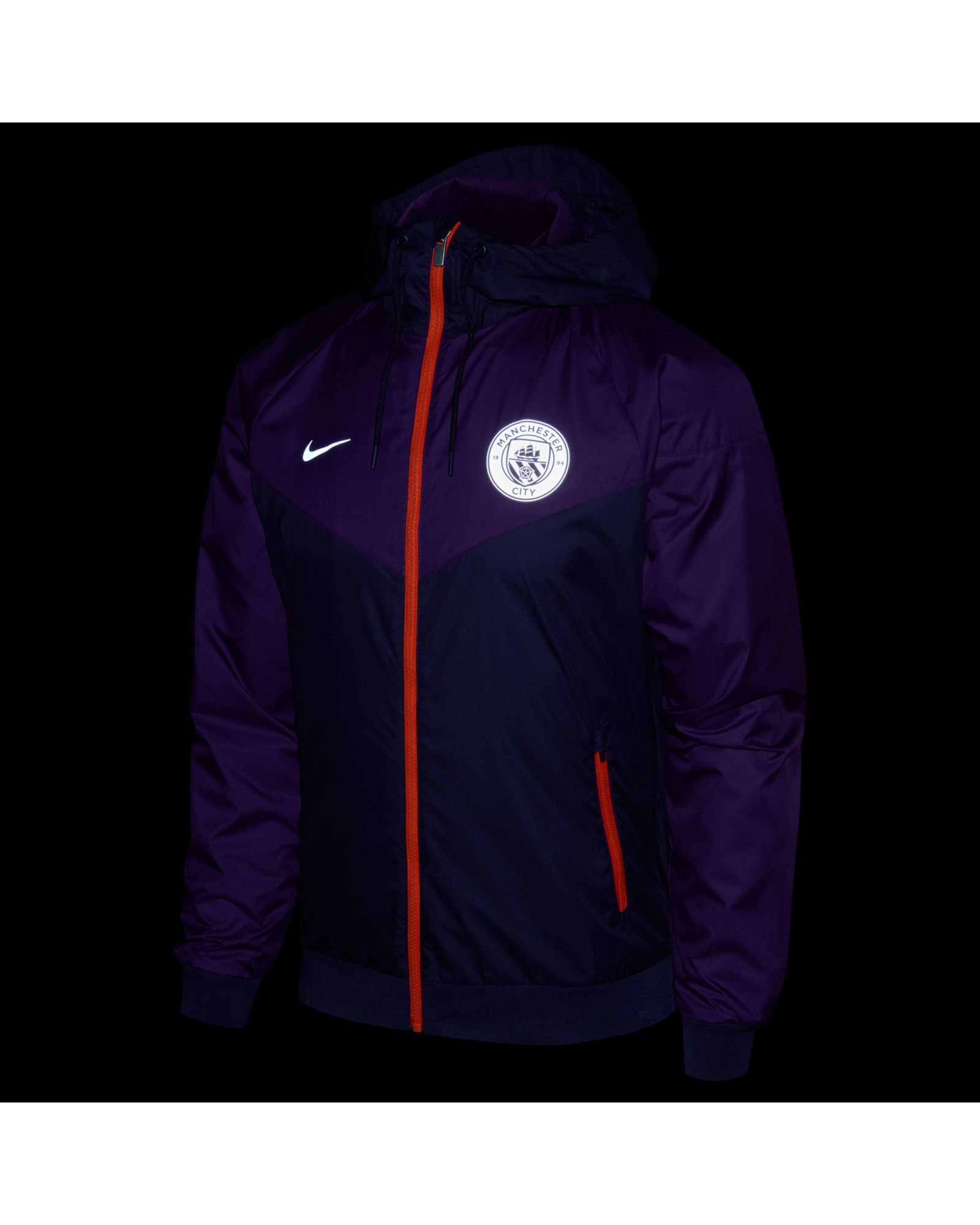 Cortavientos Manchester City 2018/2019 Morado - Fútbol Factory