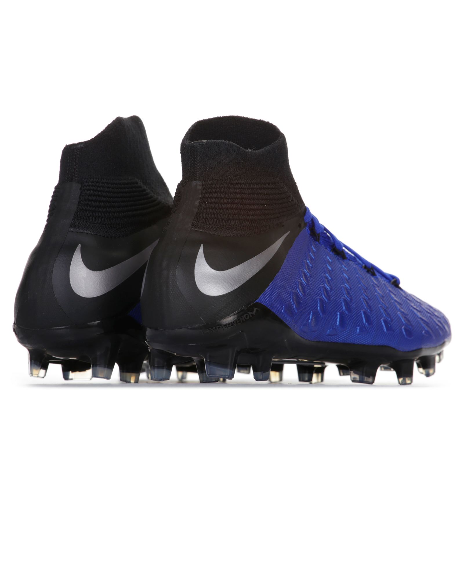 Botas de Fútbol Hypervenom Phantom III Elite DFC FG Junior Azul Negro - Fútbol Factory