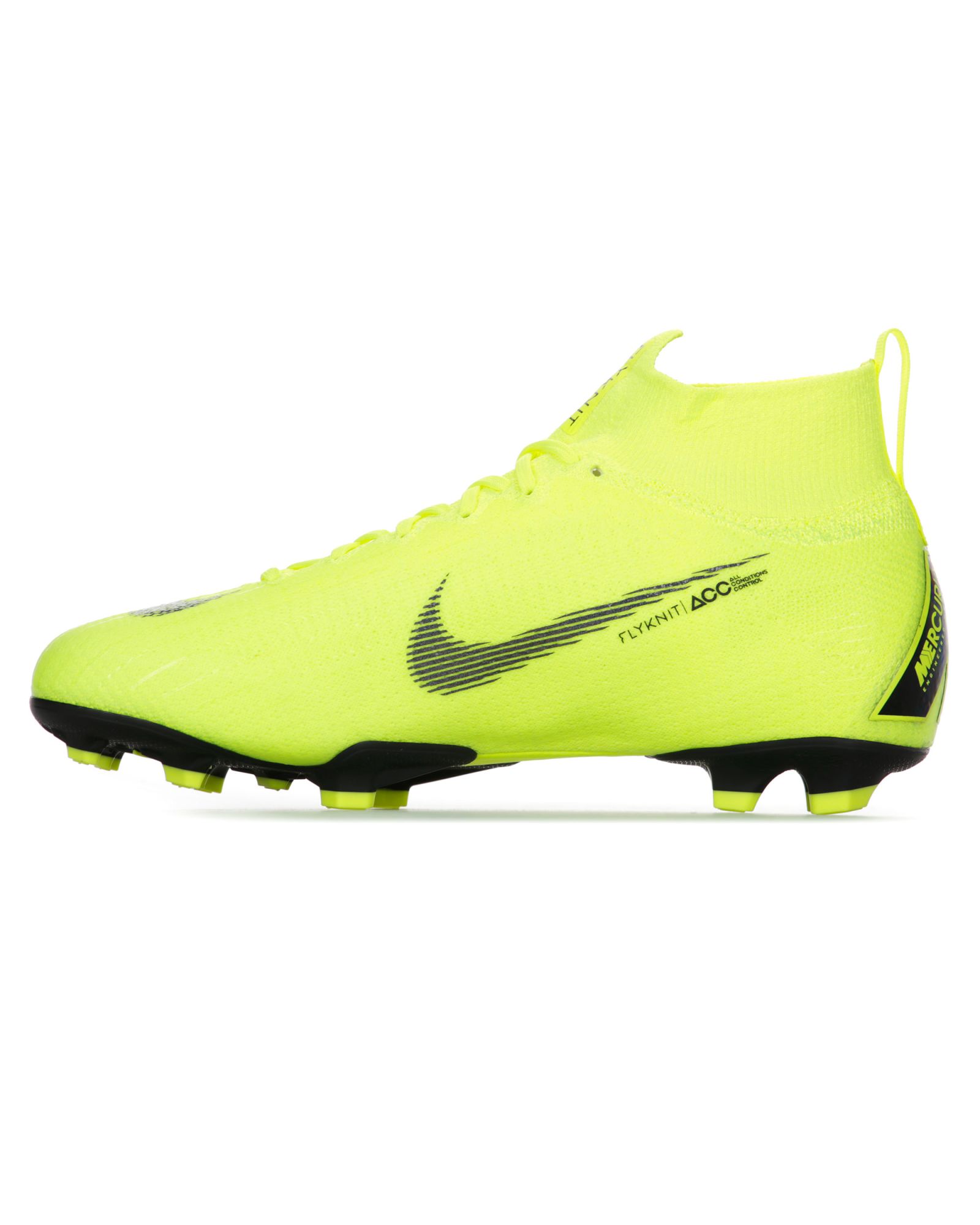 Botas de Fútbol Mercurial Superfly 360 Elite FG Junior Amarillo Fluor - Fútbol Factory