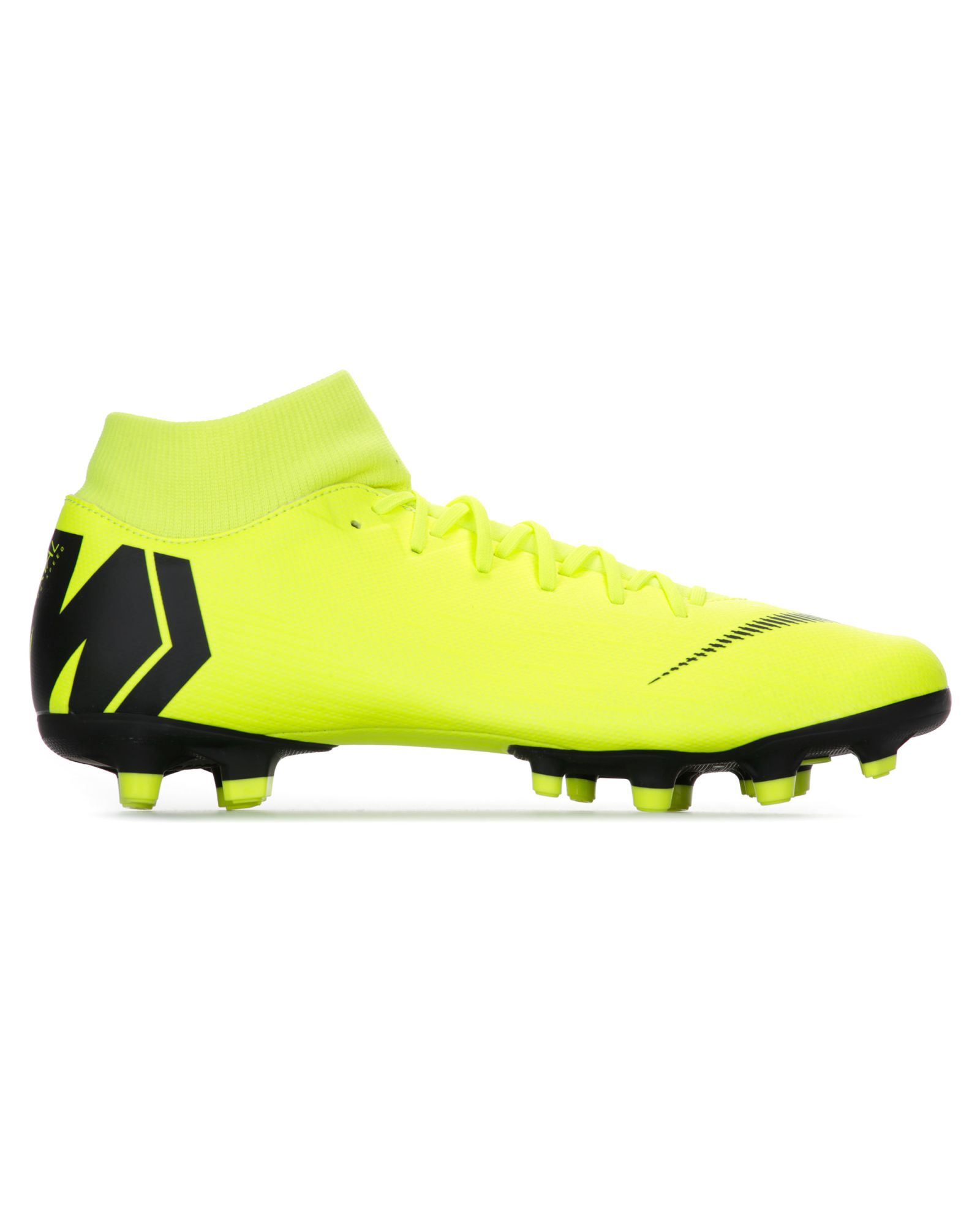 Botas de Fútbol Mercurial Superfly VI Academy MG Amarillo Fluor - Fútbol Factory