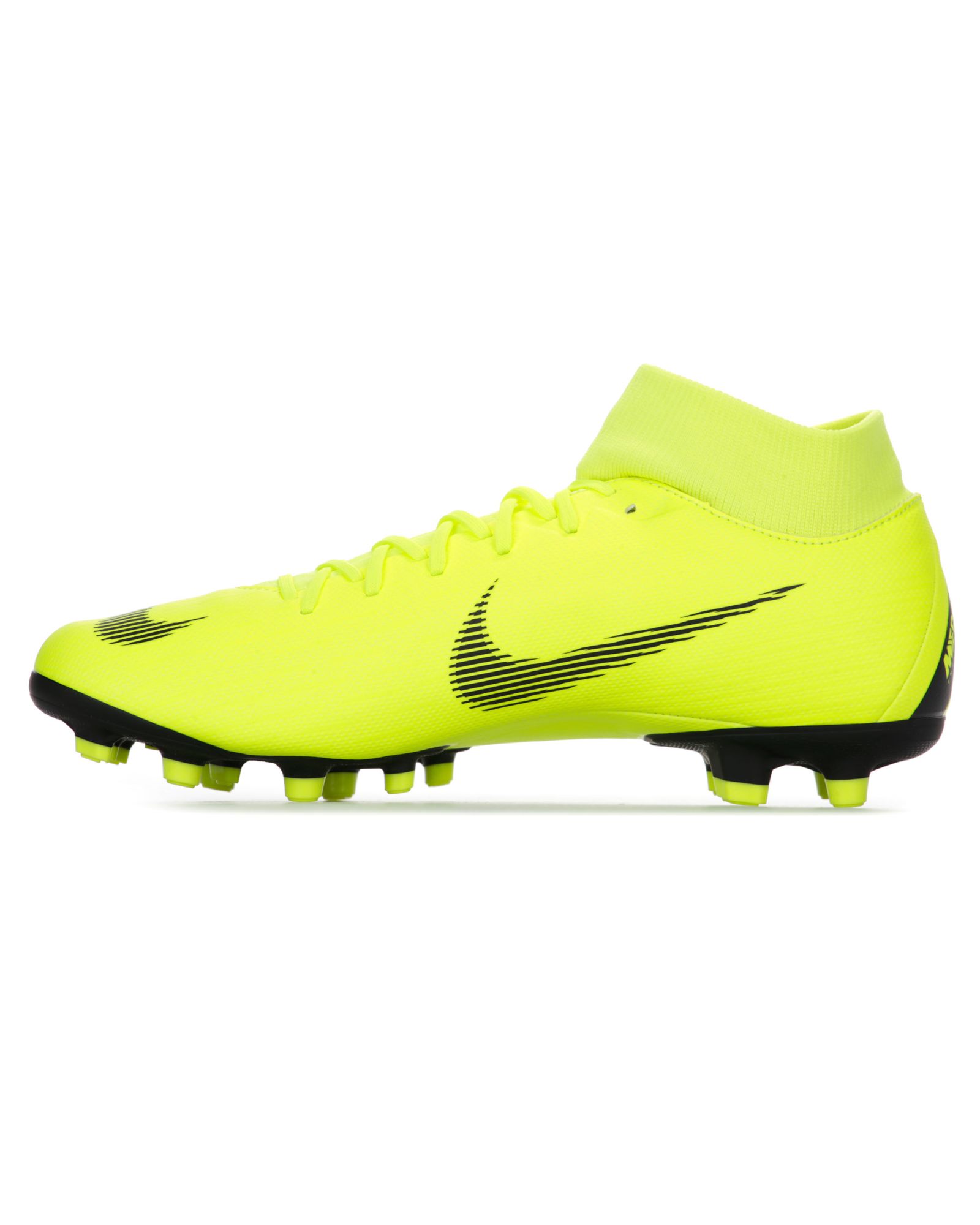 Húmedo El uno al otro Hija Botas de Fútbol Mercurial Superfly VI Academy MG Amarillo Fluor