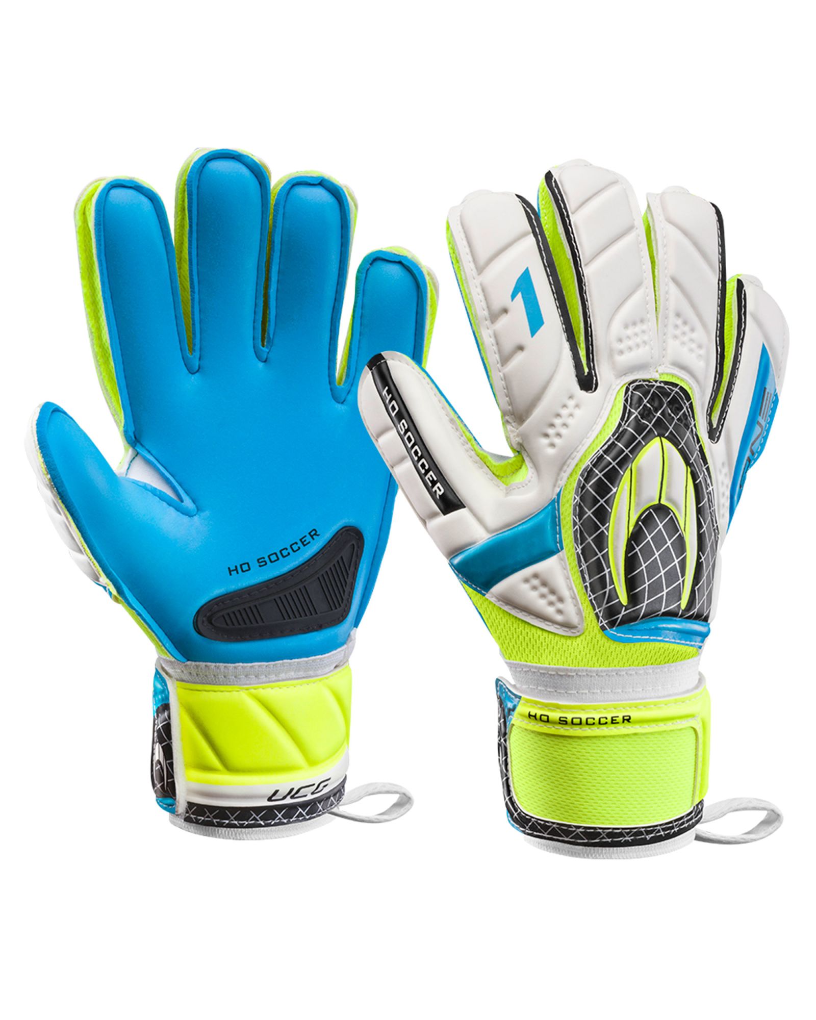 Guantes ONE Flat Blue Azul - Fútbol Factory