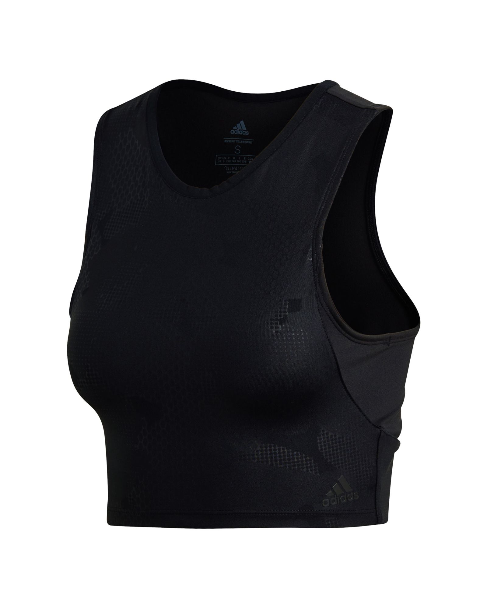 Top de Training CropTop 2.0 Negro - Fútbol Factory