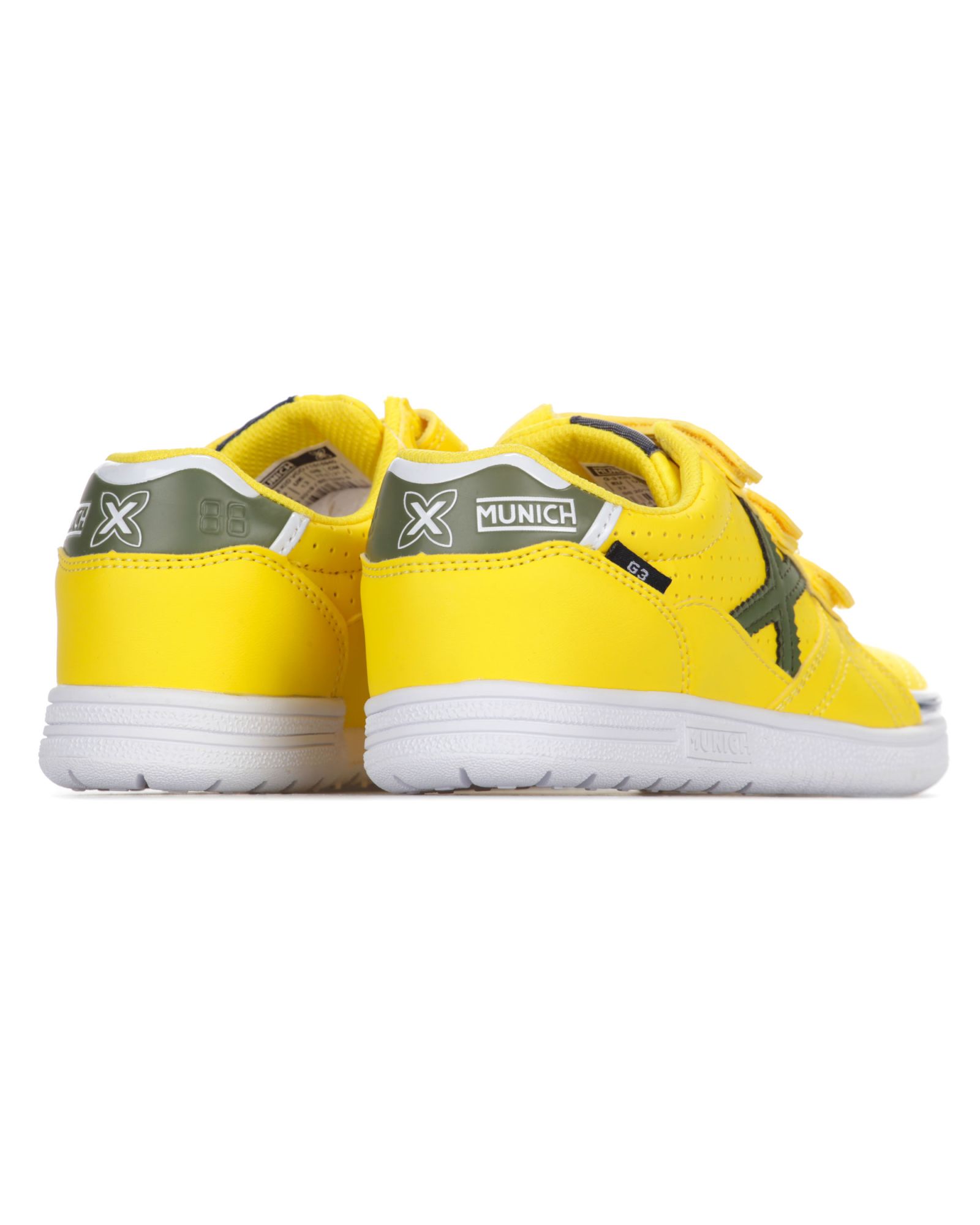 Zapatillas de Fútbol Sala G-3 IN Velcro Junior Amarillo - Fútbol Factory