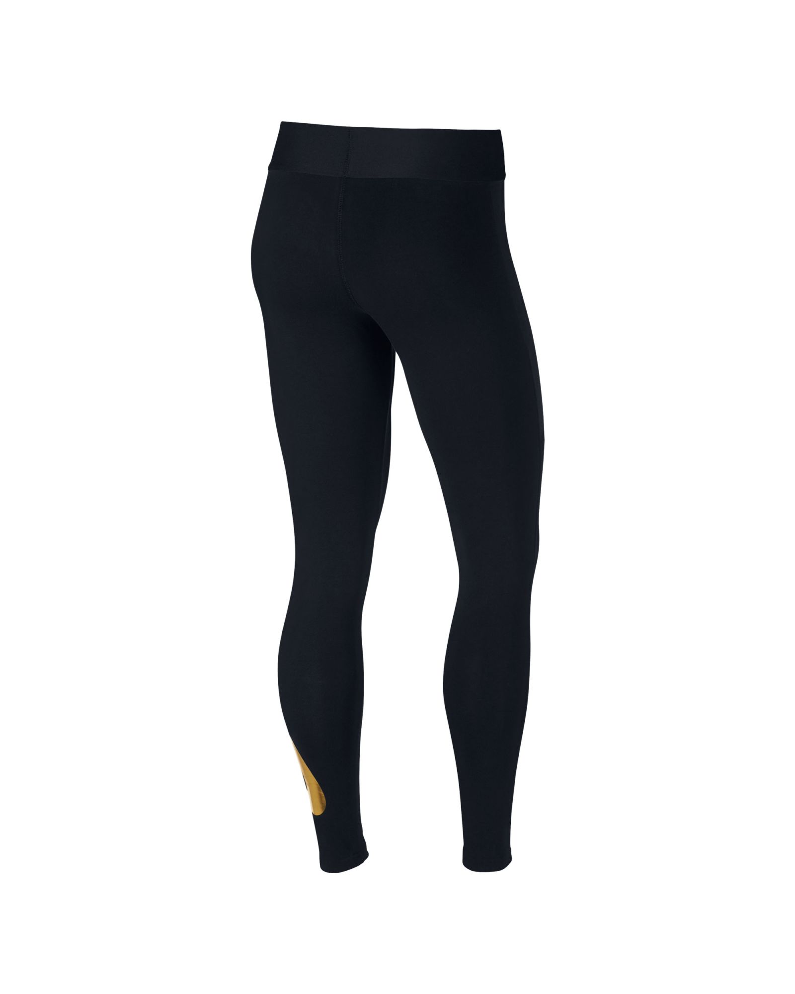 Mallas Sportswear Leggings Metallic GX Mujer Negro Plata - Fútbol Factory