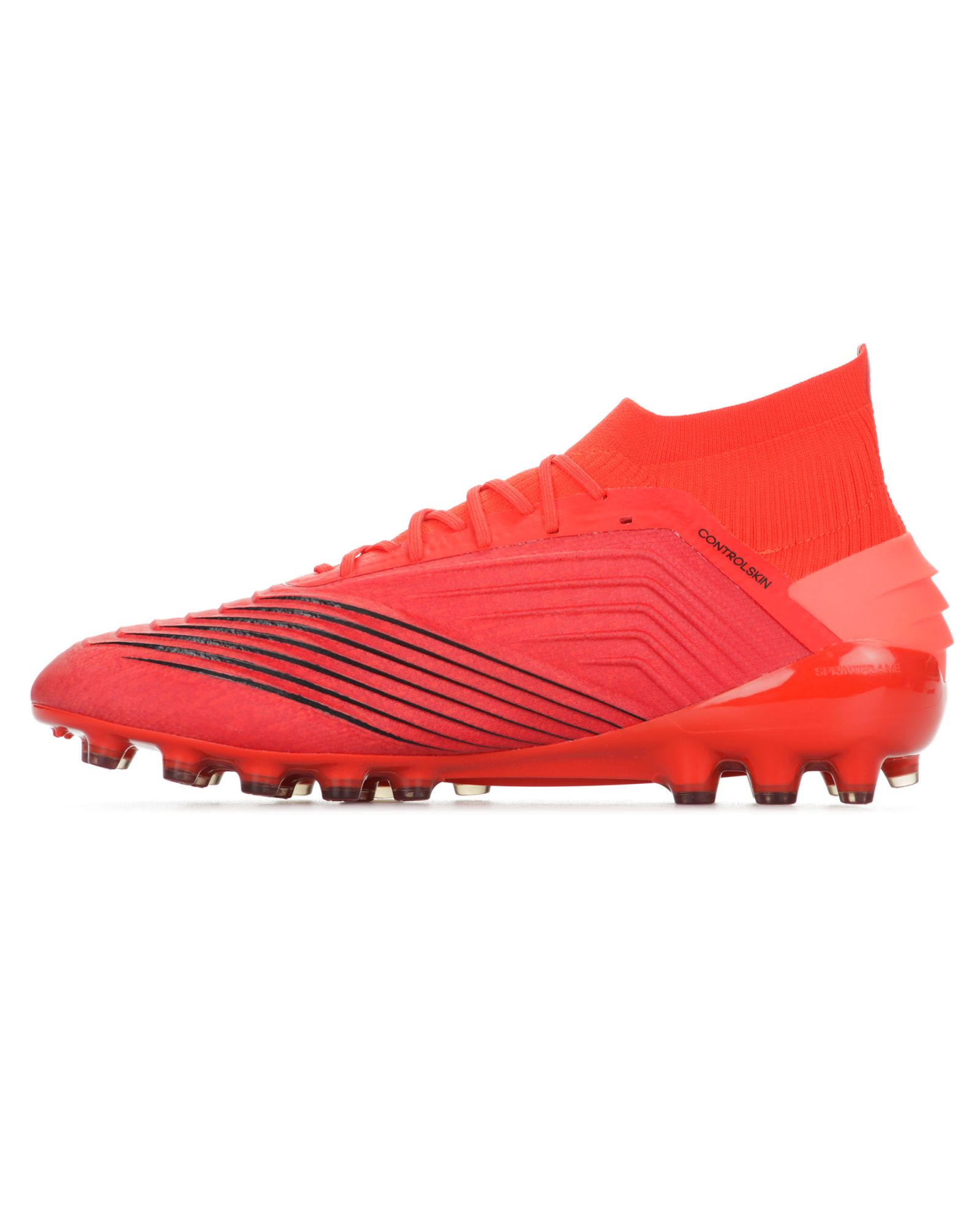 Botas de Fútbol Predator 19.1 AG Rojo Negro - Fútbol Factory