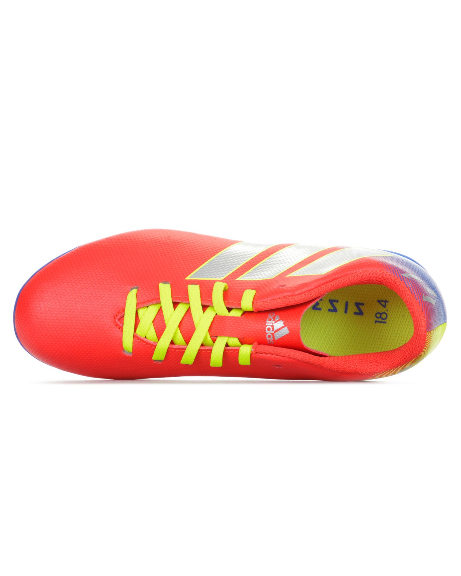 Botas de Fútbol Nemeziz Messi 18.4 FxG Junior Rojo Azul - Fútbol Factory