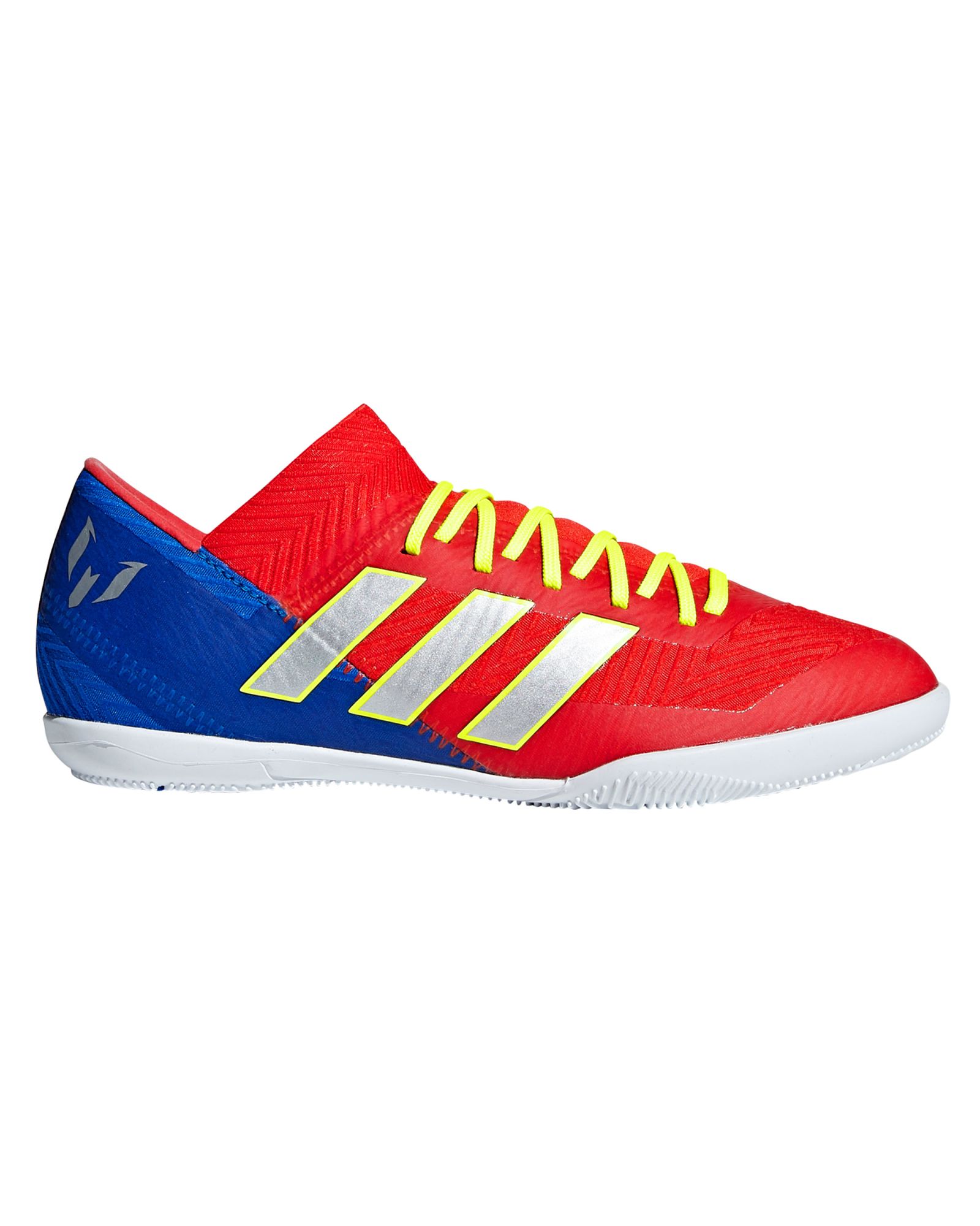 Zapatillas de Fútbol Sala Nemeziz Messi 18.3 IN Junior Rojo Azul - Fútbol Factory