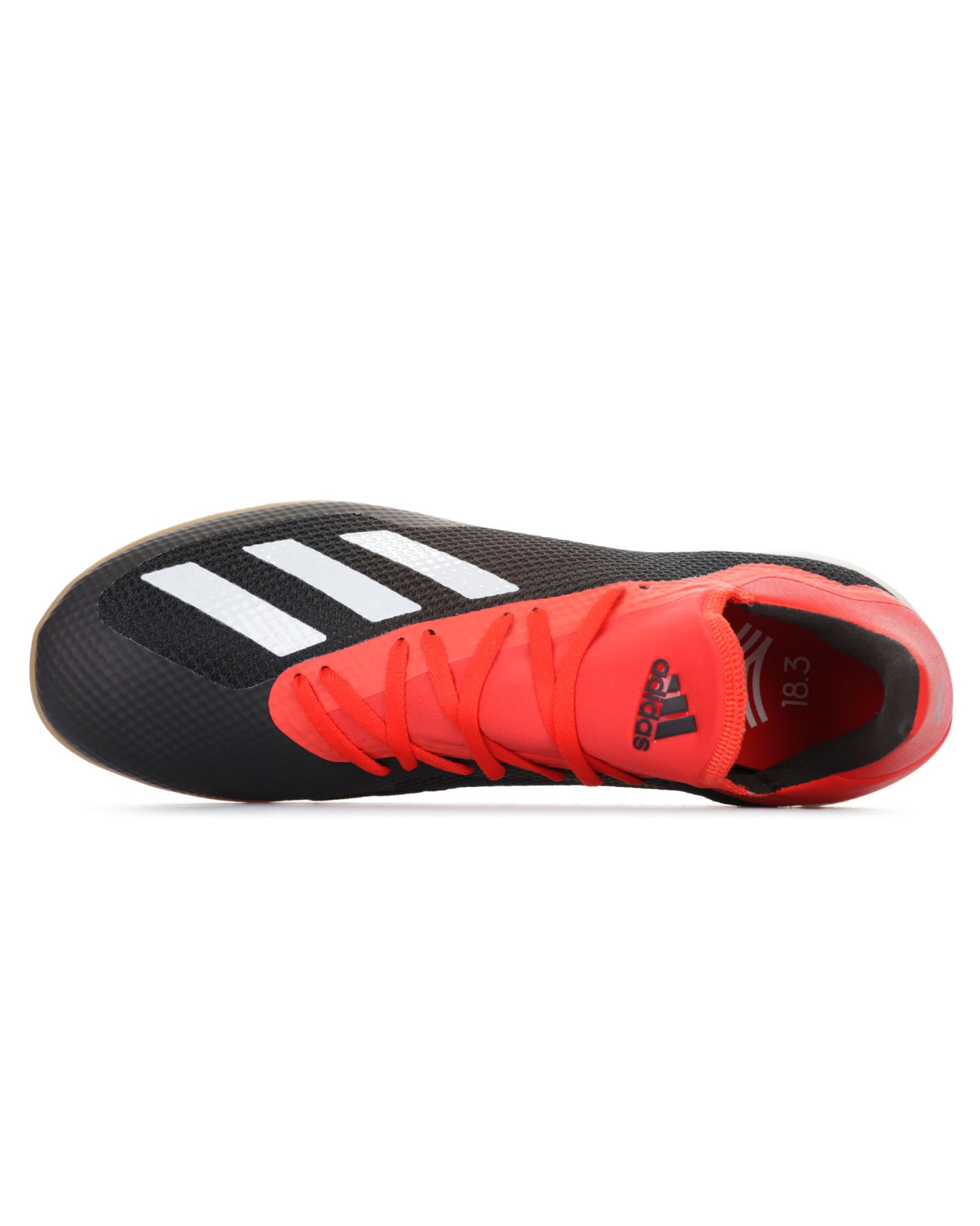 Zapatillas de Fútbol Sala X Tango 18.3 IN Negro Rojo - Fútbol Factory