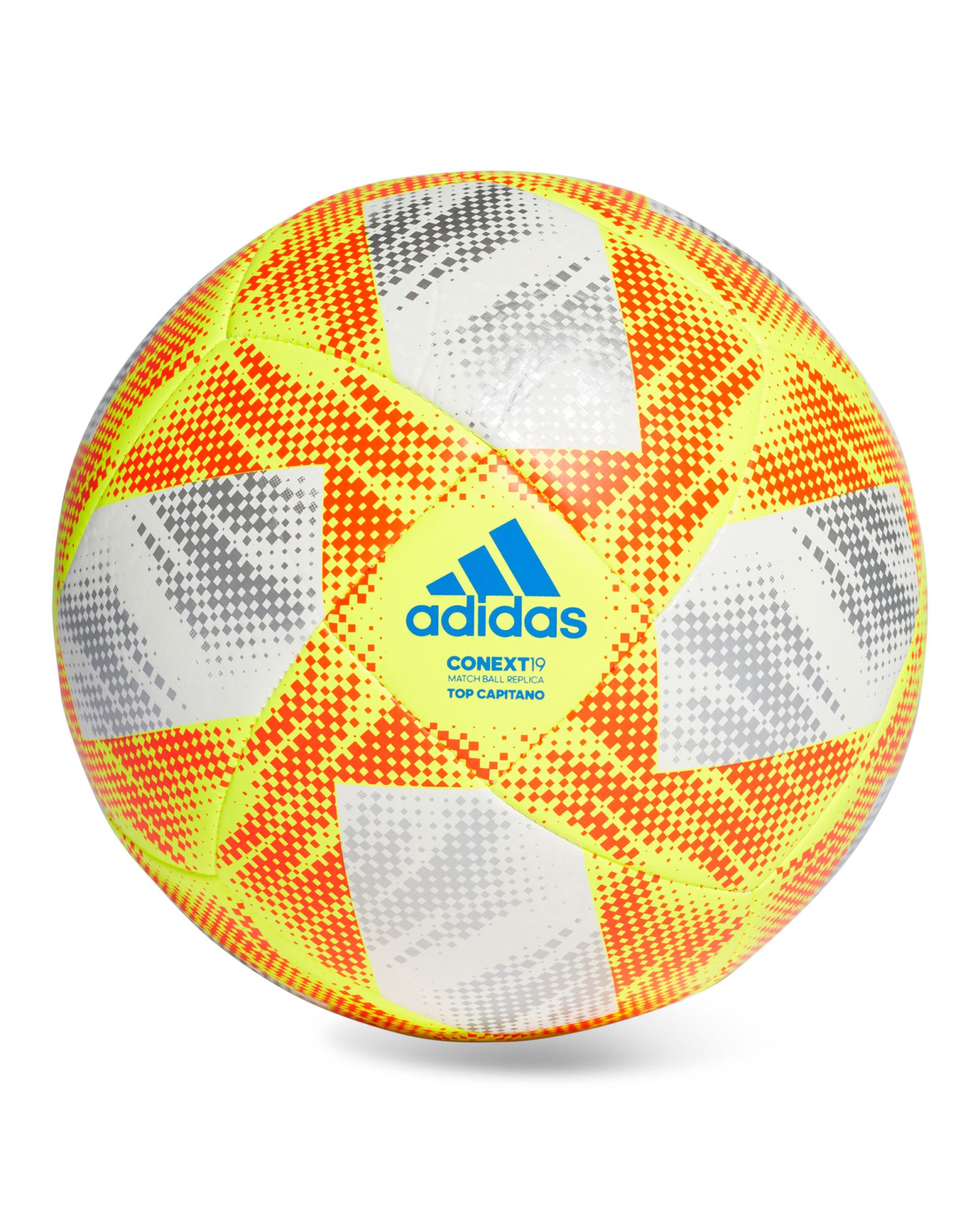 Balón de Fútbol 11 Conext19 Top Capitano Mundial Francia 2019 Blanco Amarillo - Fútbol Factory