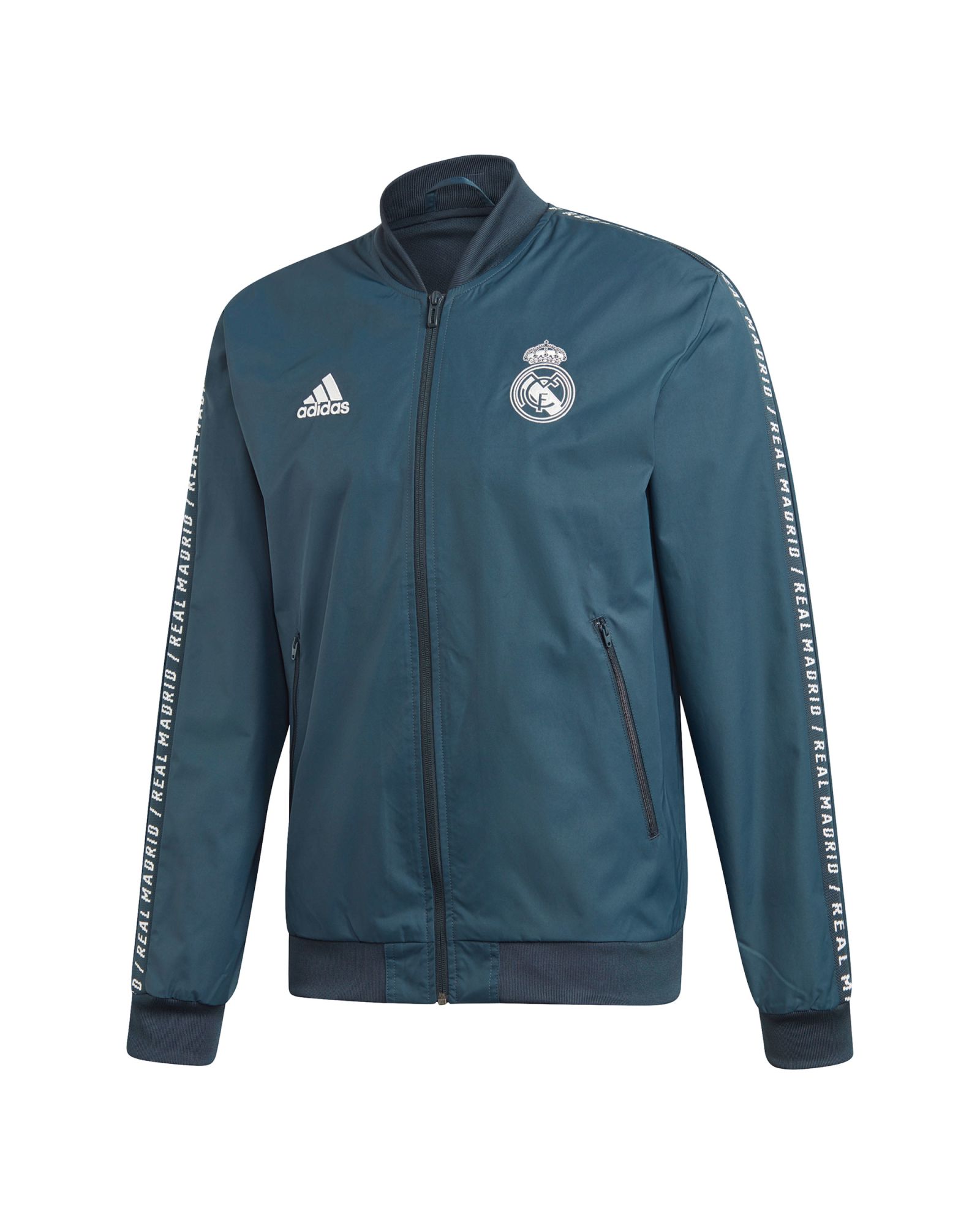 Chaqueta de Paseo Real Madrid 2018/2019 Negro - Fútbol Factory