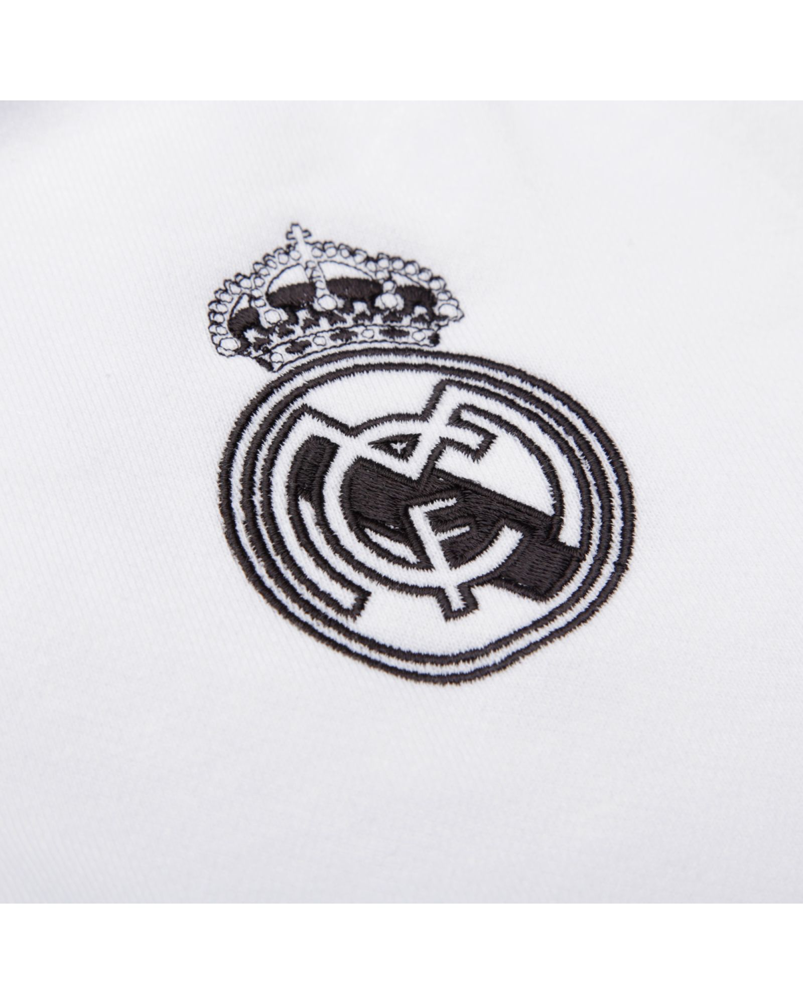 Chaqueta Capucha Real Madrid 2018/2019 Blanco - Fútbol Factory