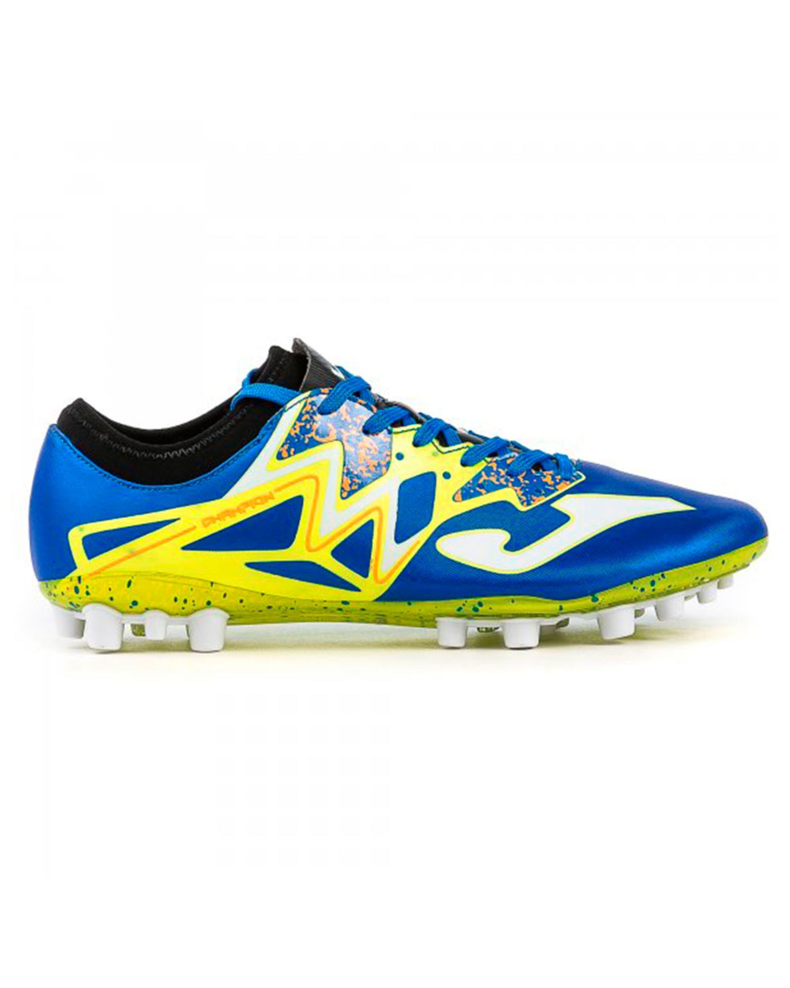 Botas de Fútbol Champion Cup AG Azul Amarillo - Fútbol Factory