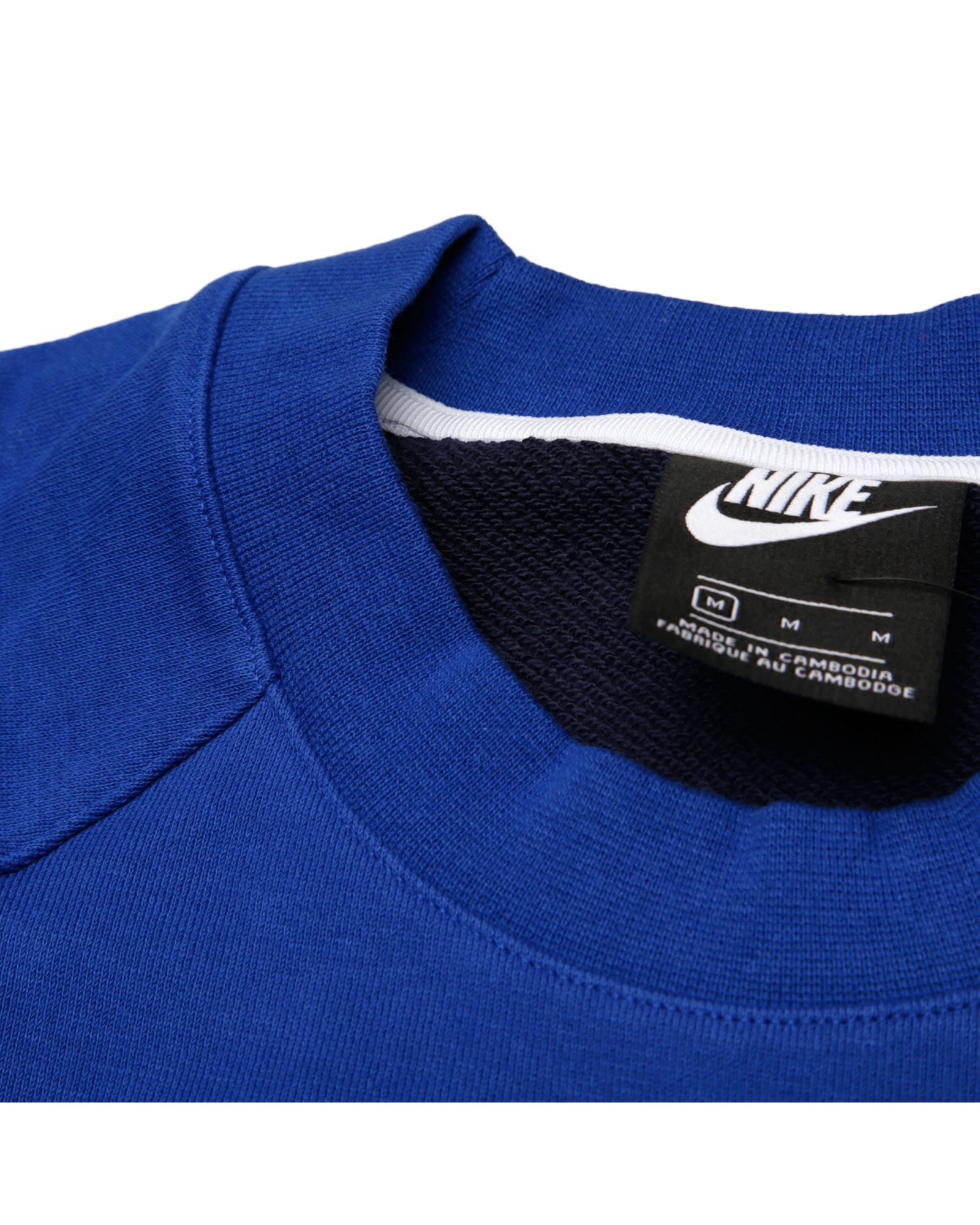 Sudadera de Paseo Big Swoosh Marino - Fútbol Factory