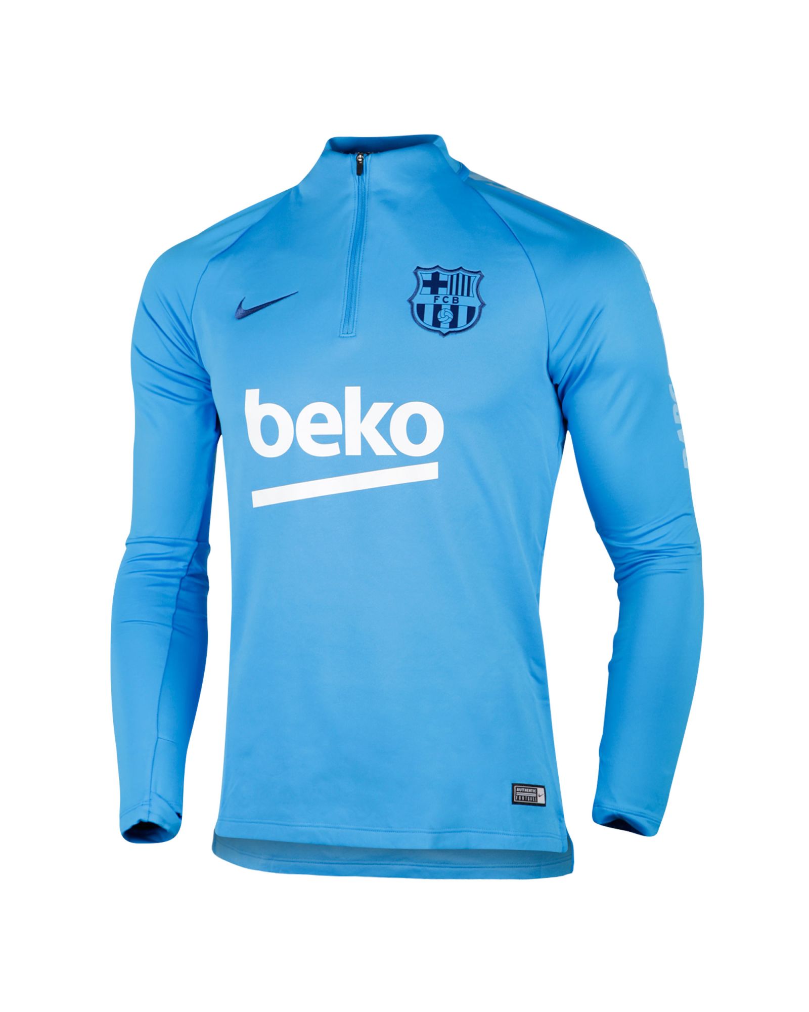 Sudadera FC Barcelona Squad Drill 2018/2019 Azul - Fútbol Factory