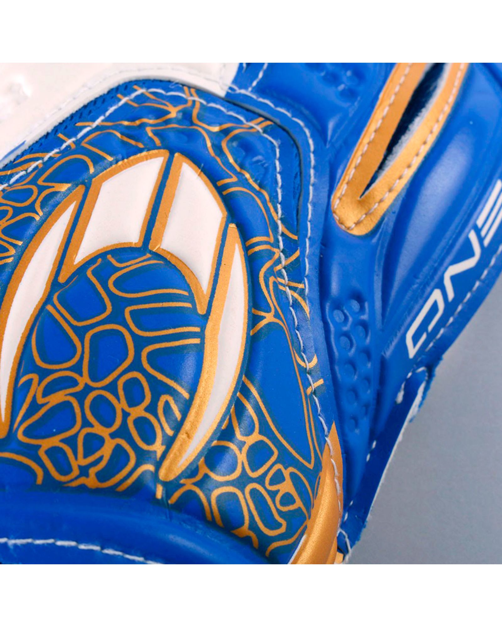 Guantes ONE Flat High Blue Azul - Fútbol Factory