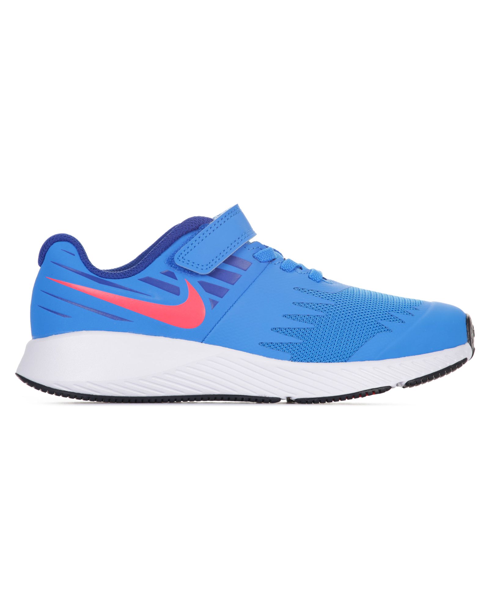 Zapatillas de Paseo Star Runner Velcro Junior Azul - Fútbol Factory