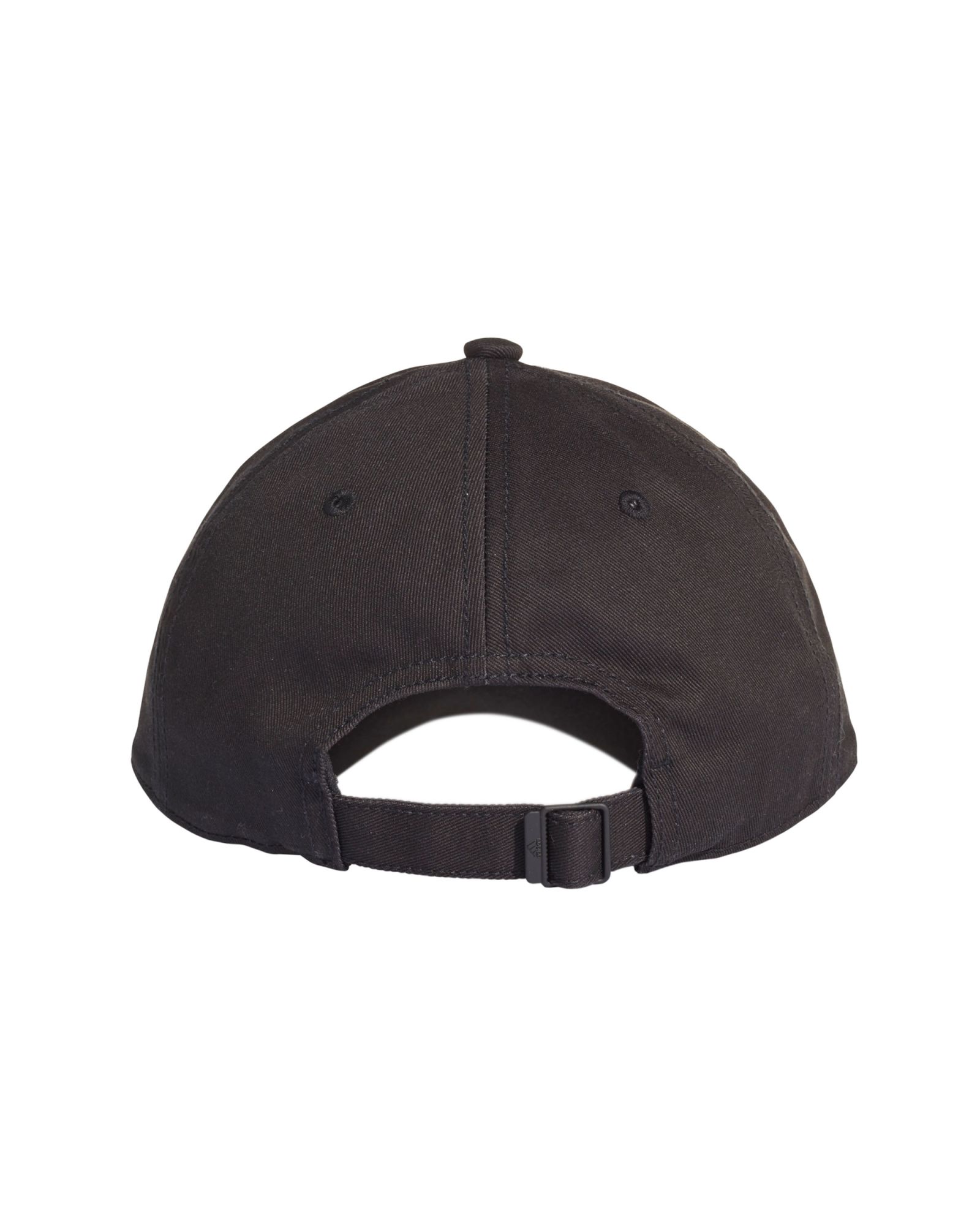 Gorra Six-Panel Classic Tres Bandas Negro Blanco - Fútbol Factory