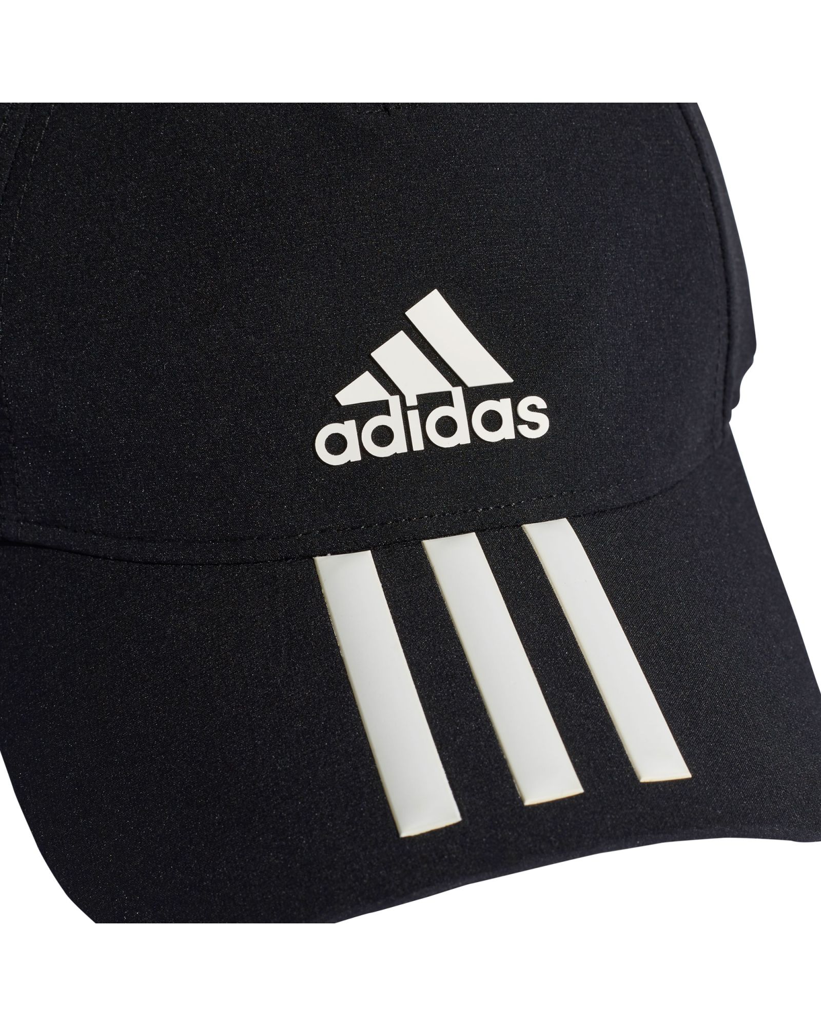 Gorra C40 3 Bandas Climalite Negro - Fútbol Factory