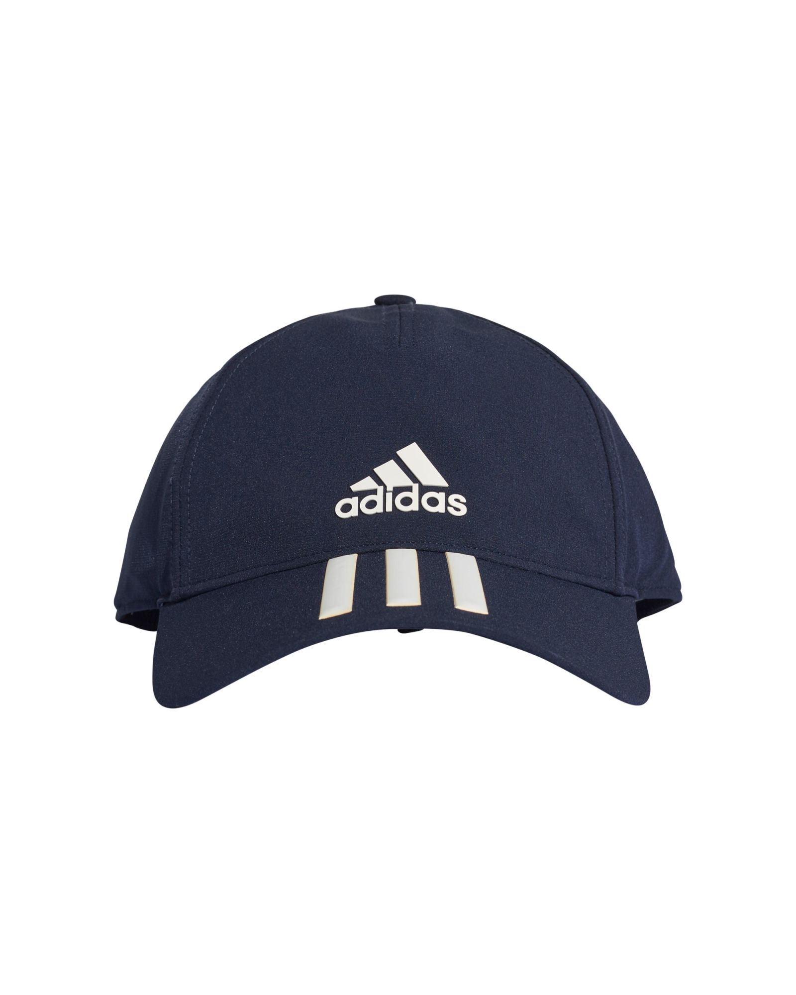 Gorra C40 3 Bandas Climalite Marino Blanco - Fútbol Factory