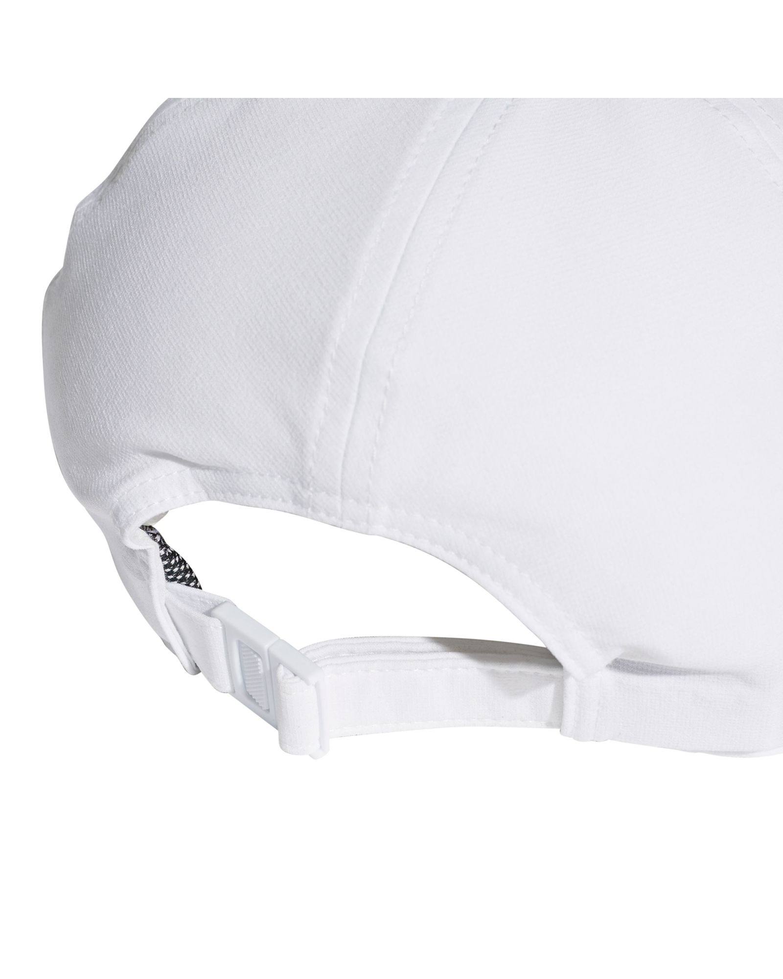 Gorra C40 3 Bandas Climalite Blanco Negro - Fútbol Factory