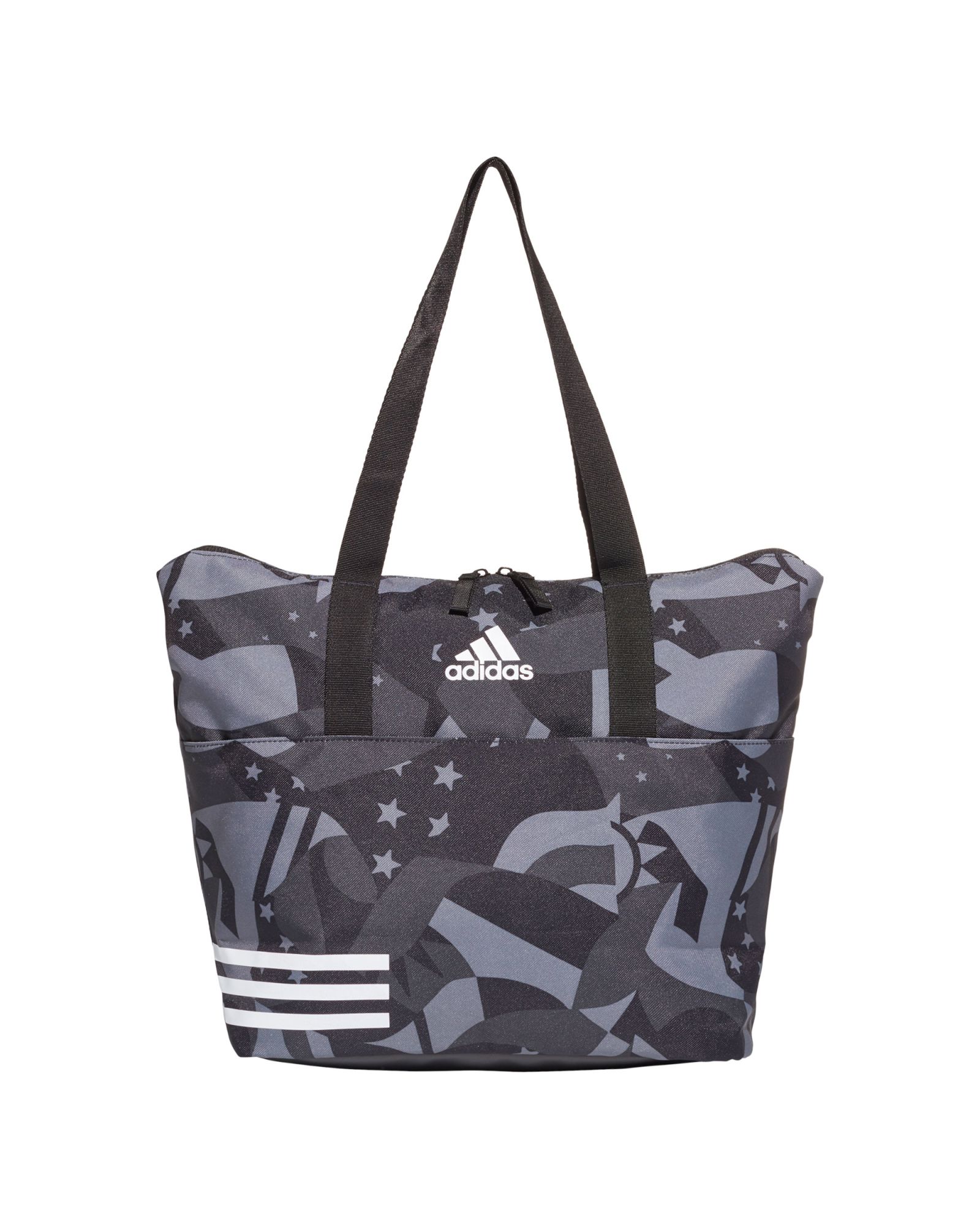 Bolso Tote 3 Stripes Negro - Fútbol Factory