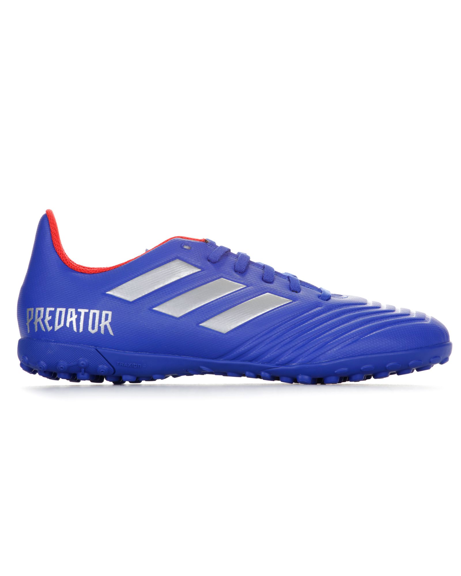 Botas de Fútbol Predator 19.4 Tango TF Azul Plata - Fútbol Factory