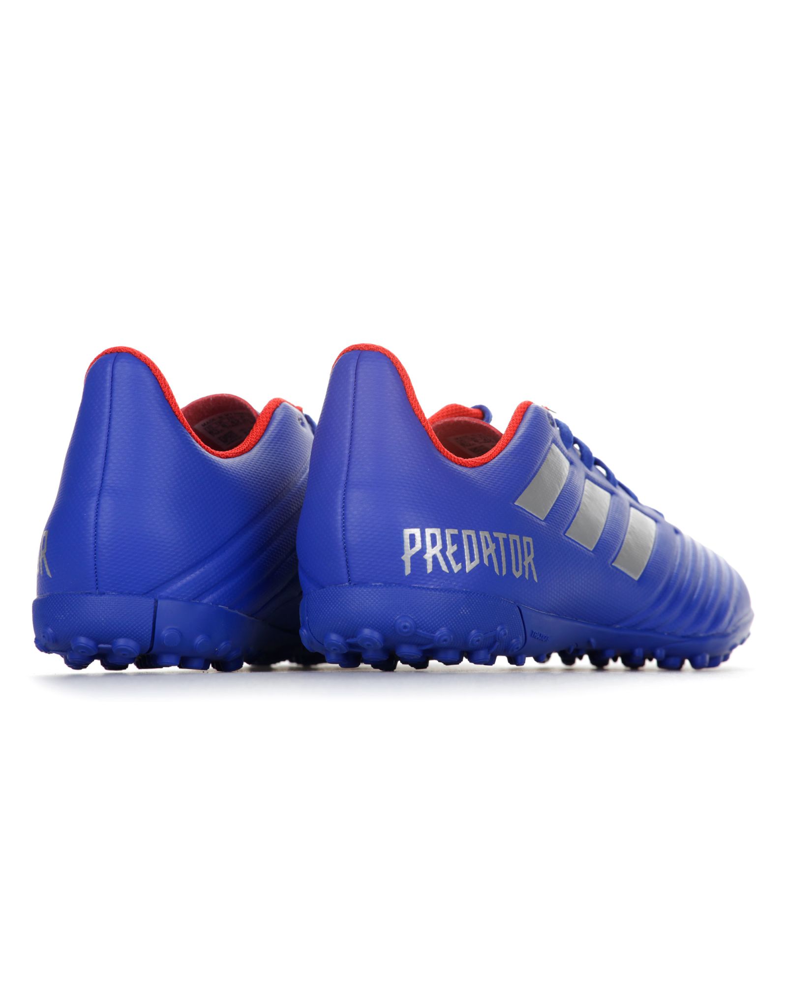 Botas de Fútbol Predator 19.4 Tango TF Azul Plata - Fútbol Factory