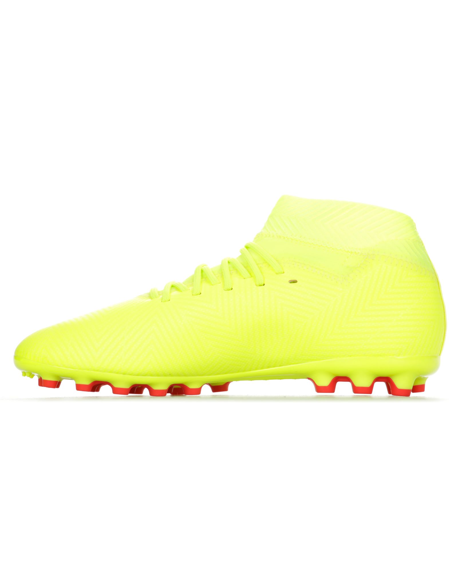 Botas de Fútbol Nemeziz 18.3 AG Junior Amarillo Fluor - Fútbol Factory