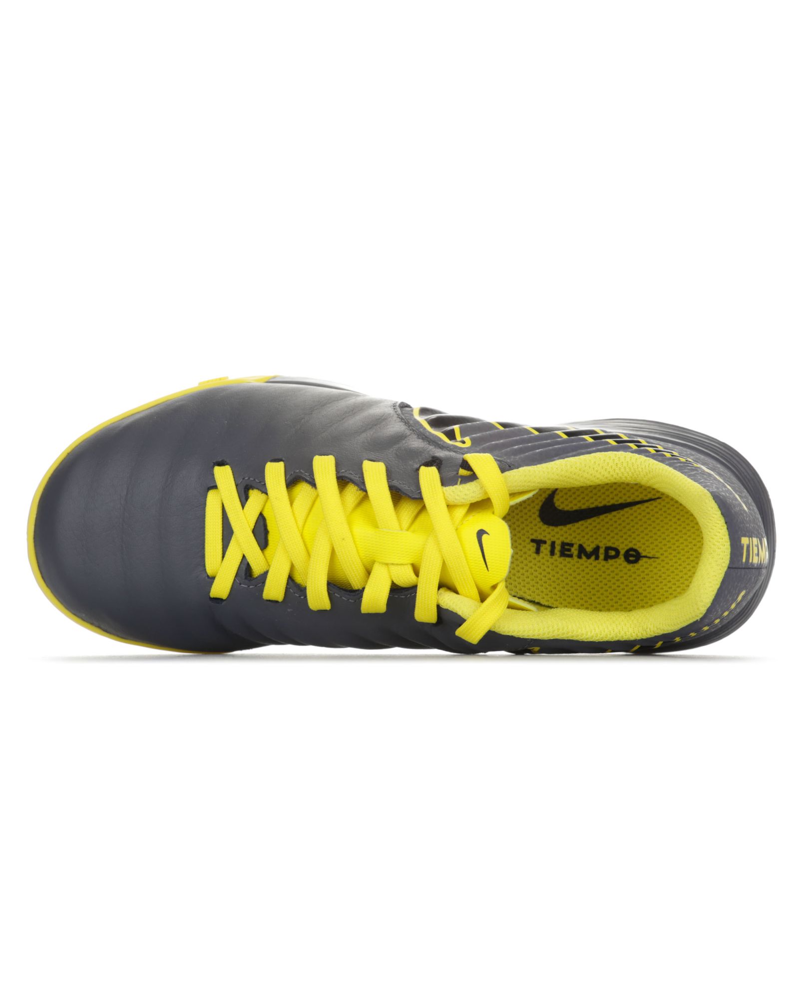 Zapatillas de Fútbol Sala Tiempo LegendX VII Academy IC Junior Gris Amarillo - Fútbol Factory