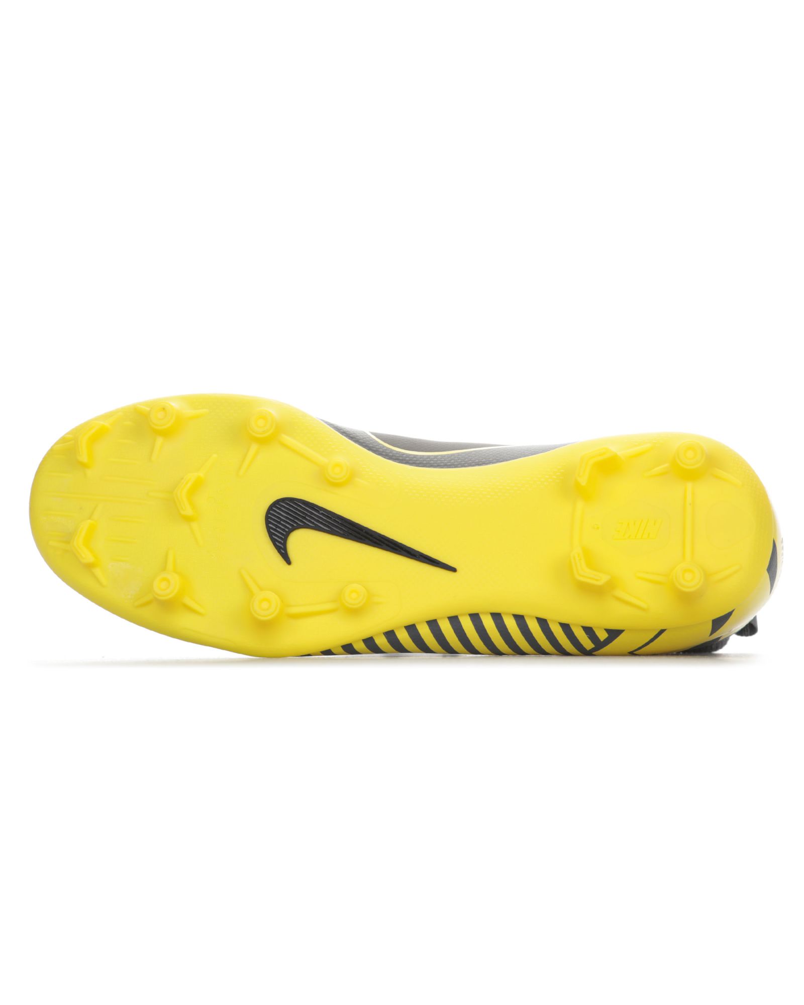 Botas de Fútbol Mercurial Superfly VI Club FG/MG Junior Gris Amarillo - Fútbol Factory