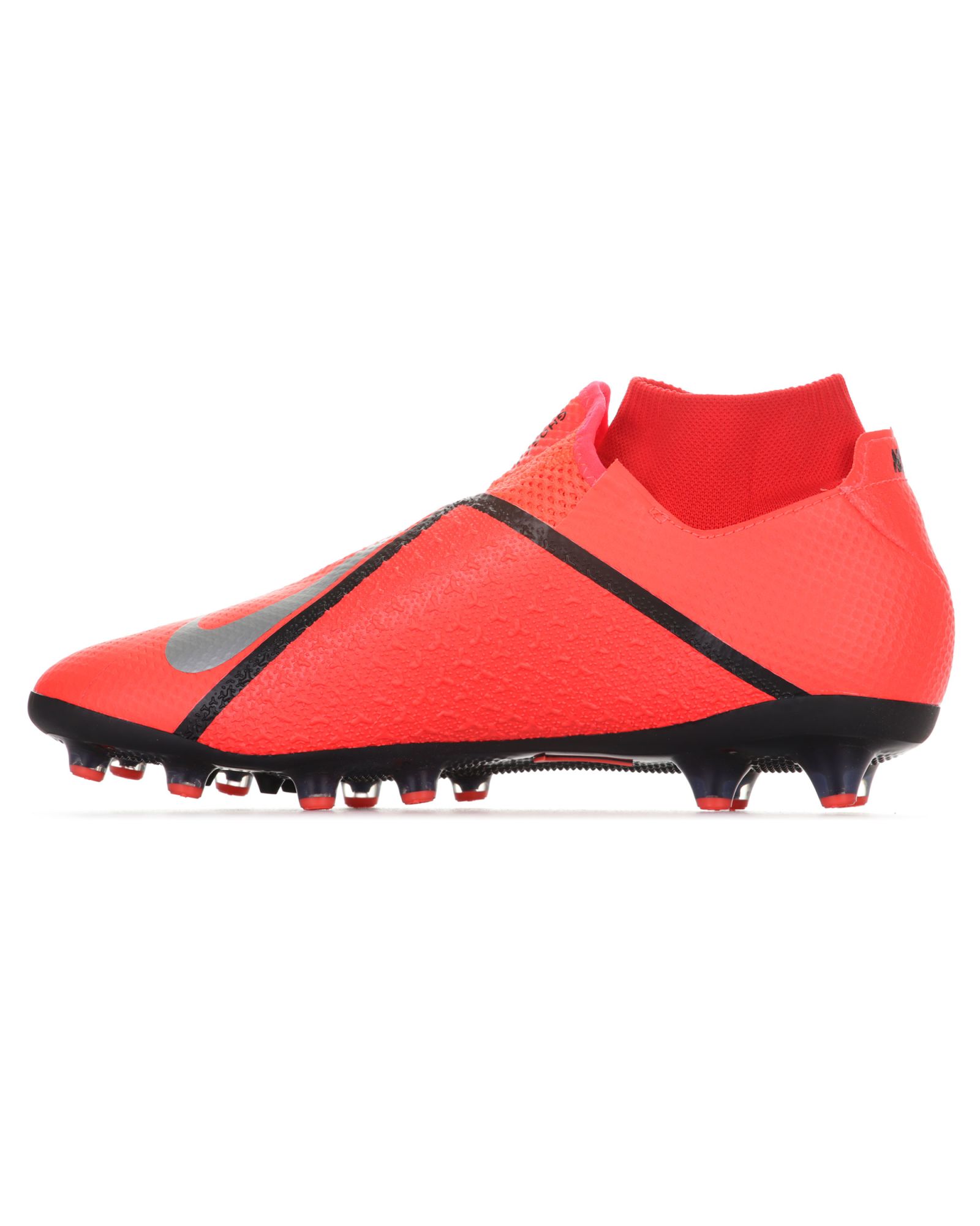 Botas de Fútbol Phantom Vision Pro DF AG-Pro Rojo Plata - Fútbol Factory