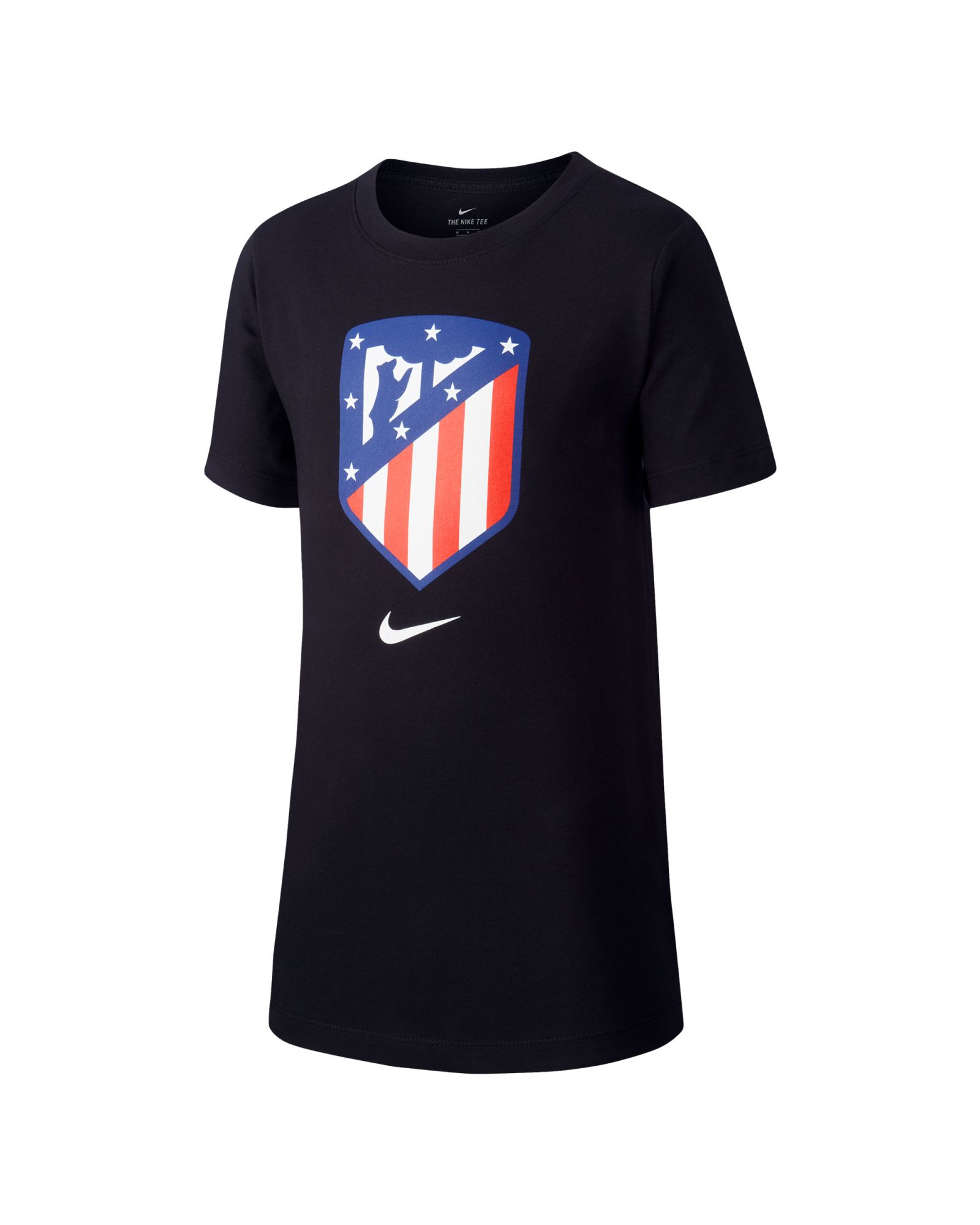 Camiseta de Paseo Atlético de Madrid 2018/2019 Junior Negro - Fútbol Factory