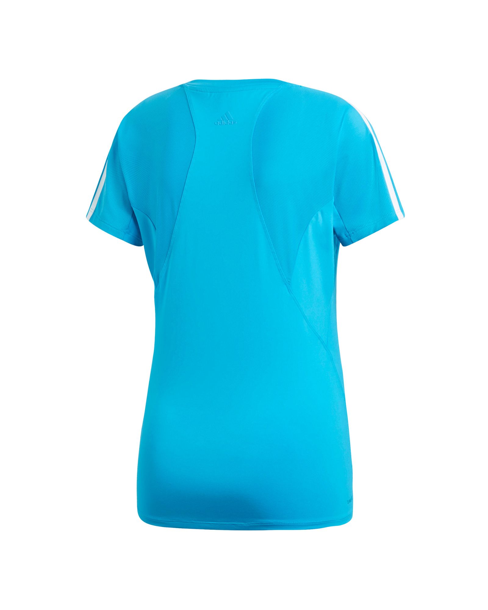 Camiseta de Training Tres Bandas Mujer Azul - Fútbol Factory