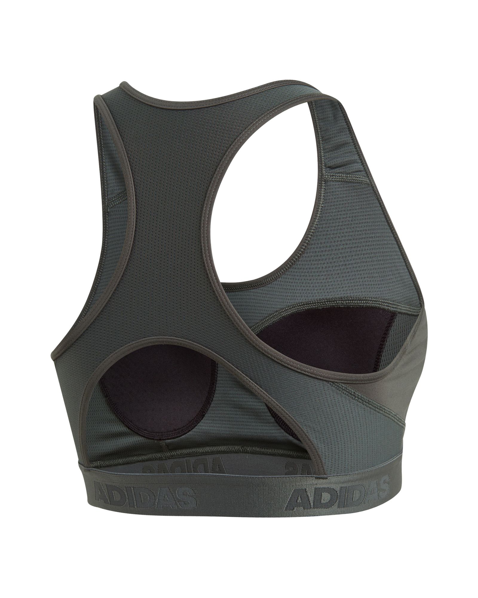 Top de Training Don´t Rest Alphaskin Sport+ Tres Bandas Mujer Gris - Fútbol Factory