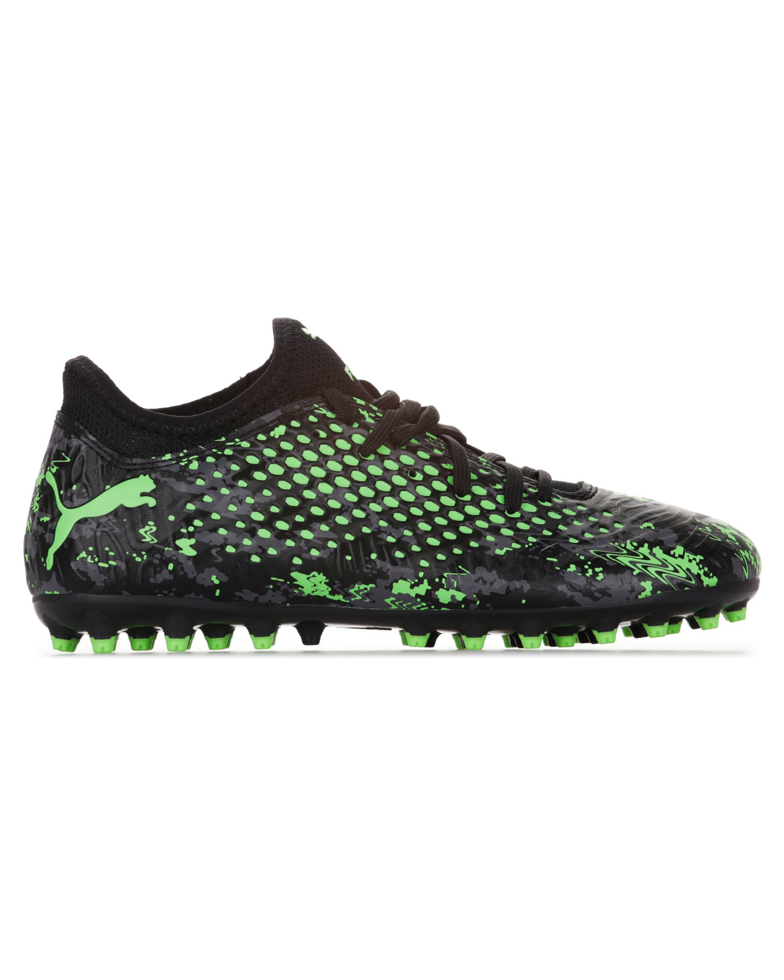 Ewell Sabueso estar Botas de Fútbol Future 19.4 MG Junior Negro Verde